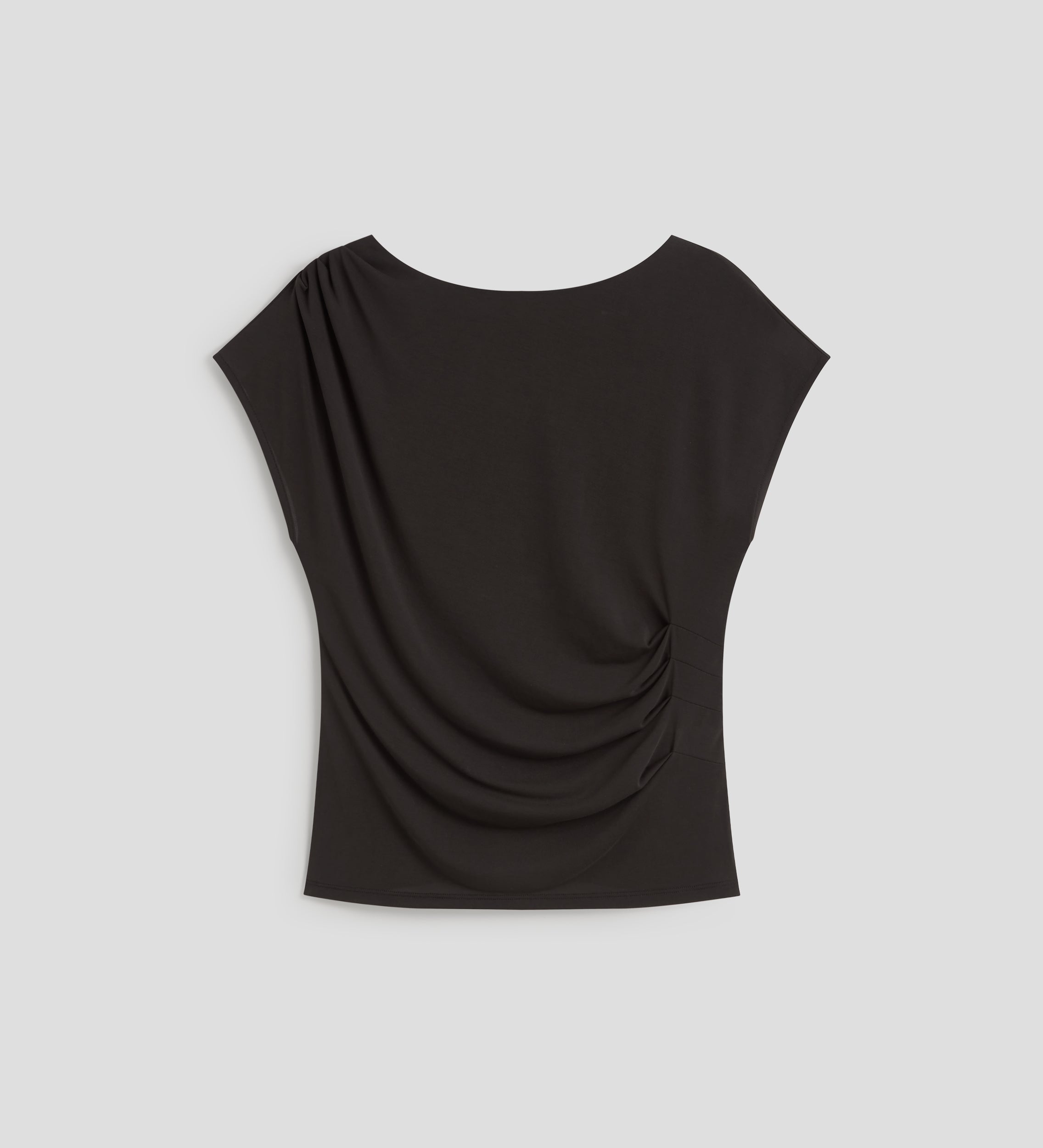 T-shirt à manches froncées