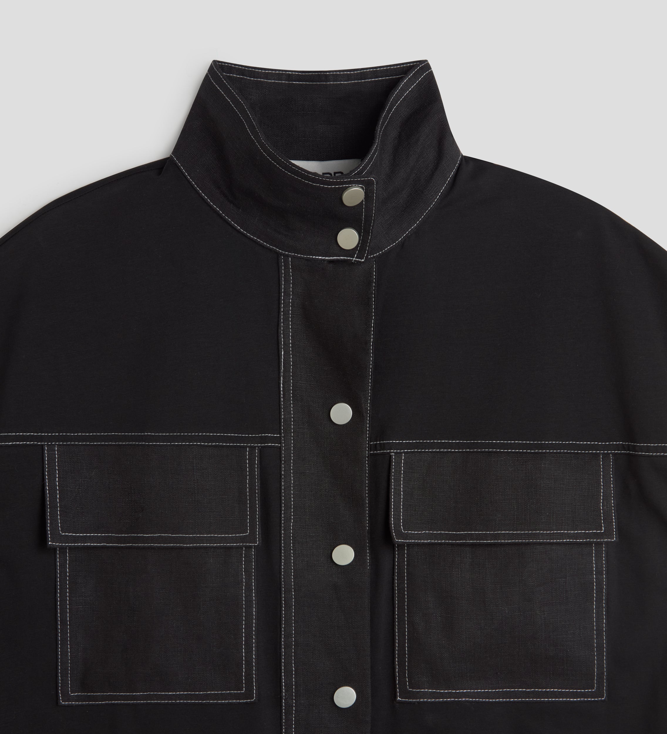 High neck T-shirt