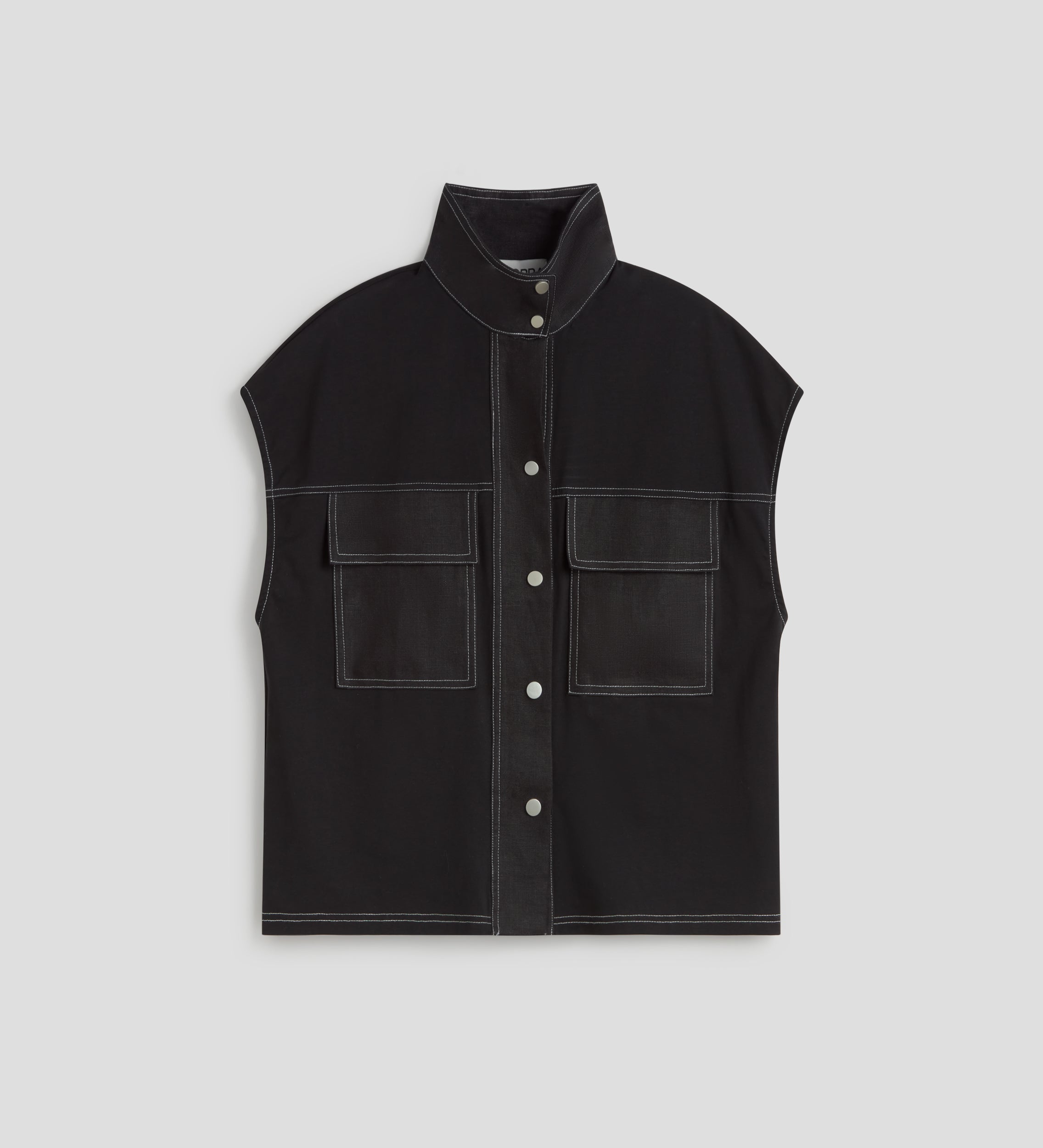 High neck T-shirt