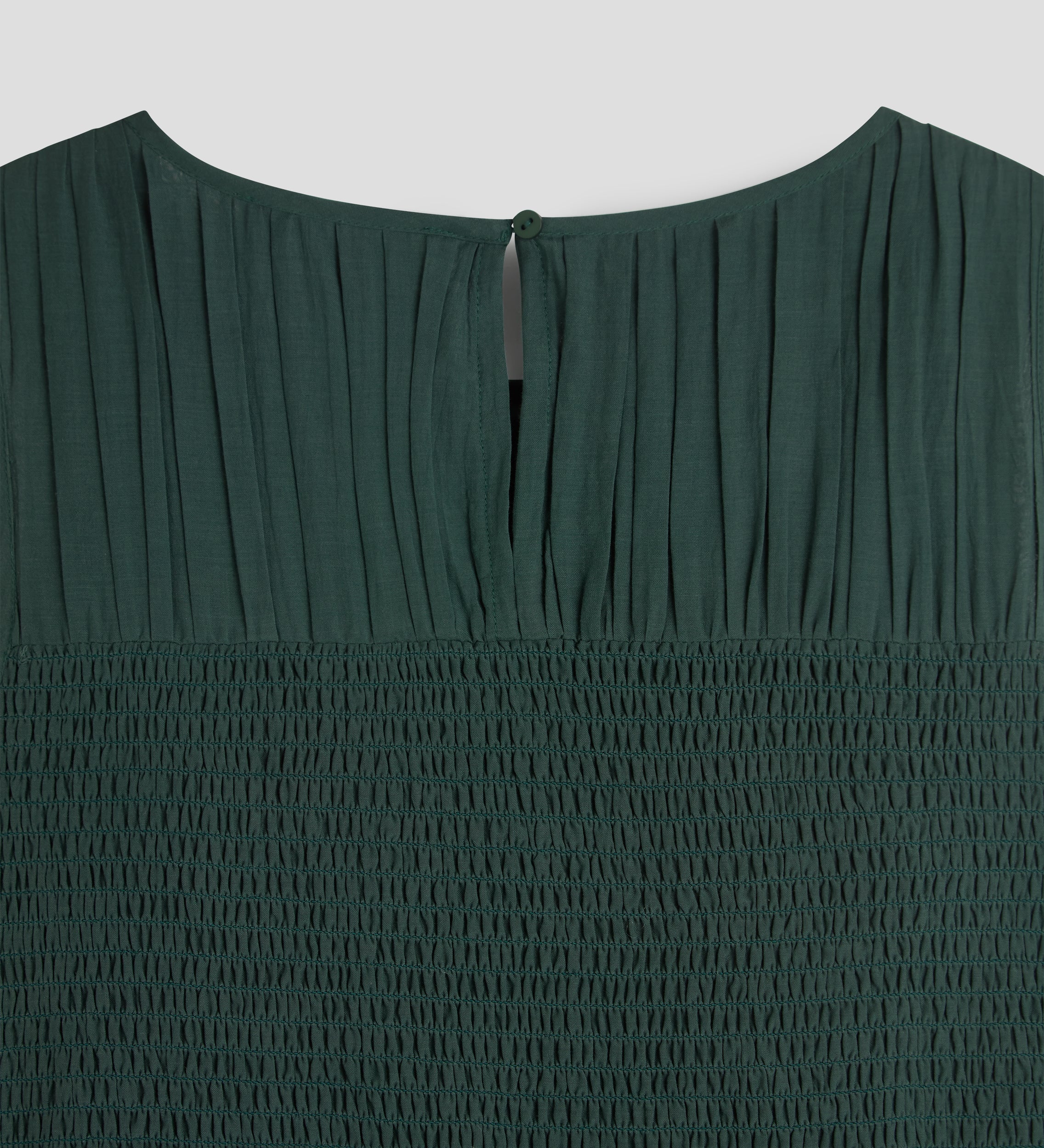 Vestido largo punto smock