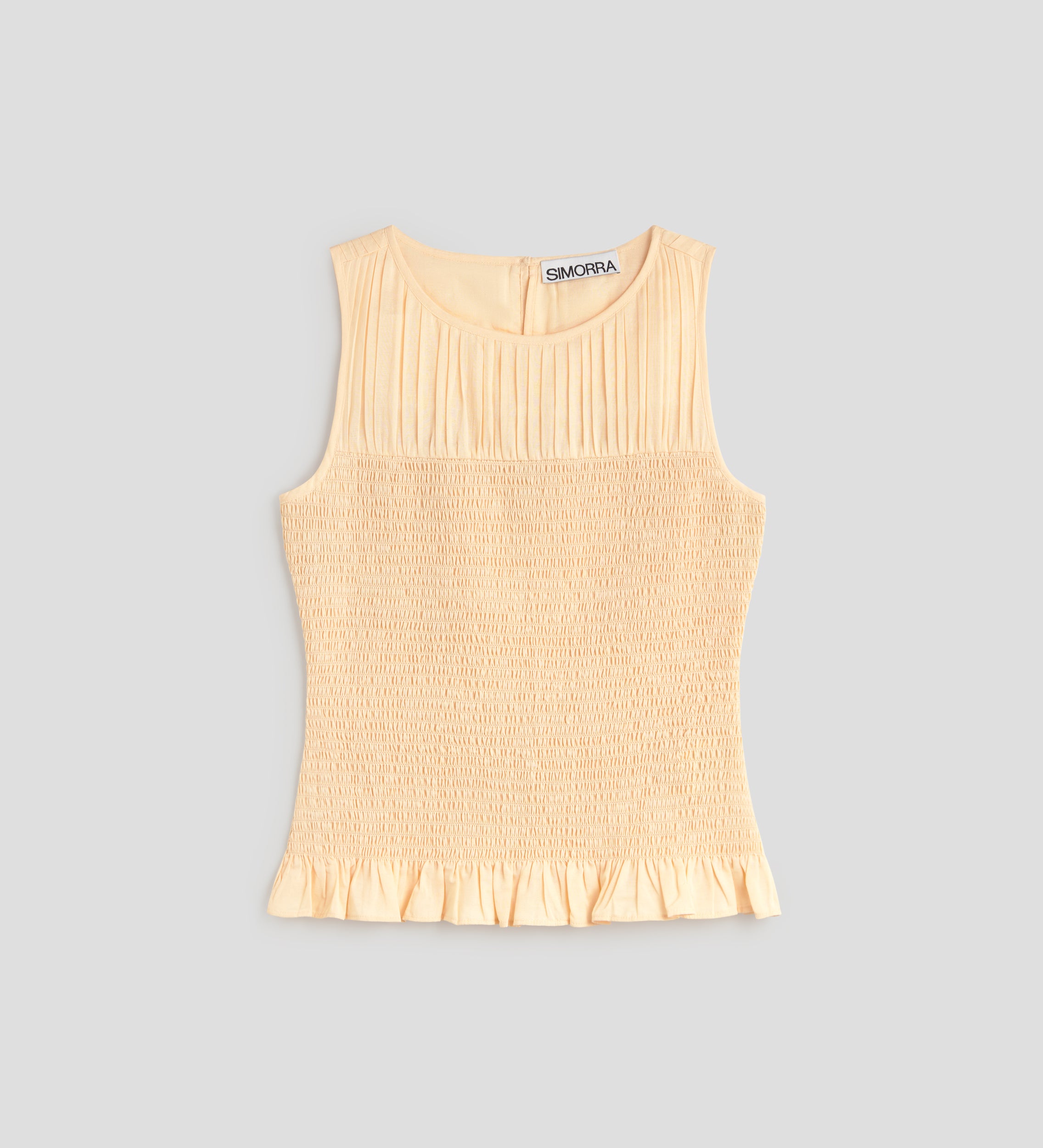 Top with elasticated bobbin