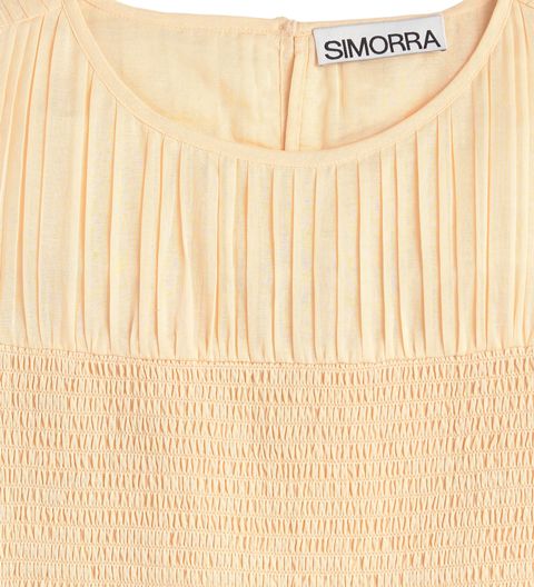 Top with elasticated bobbin