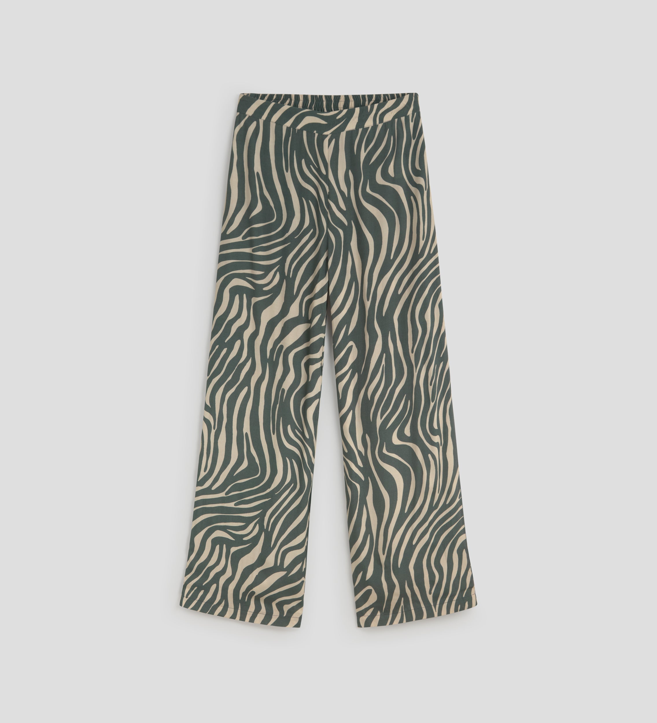 Flowy printed trousers