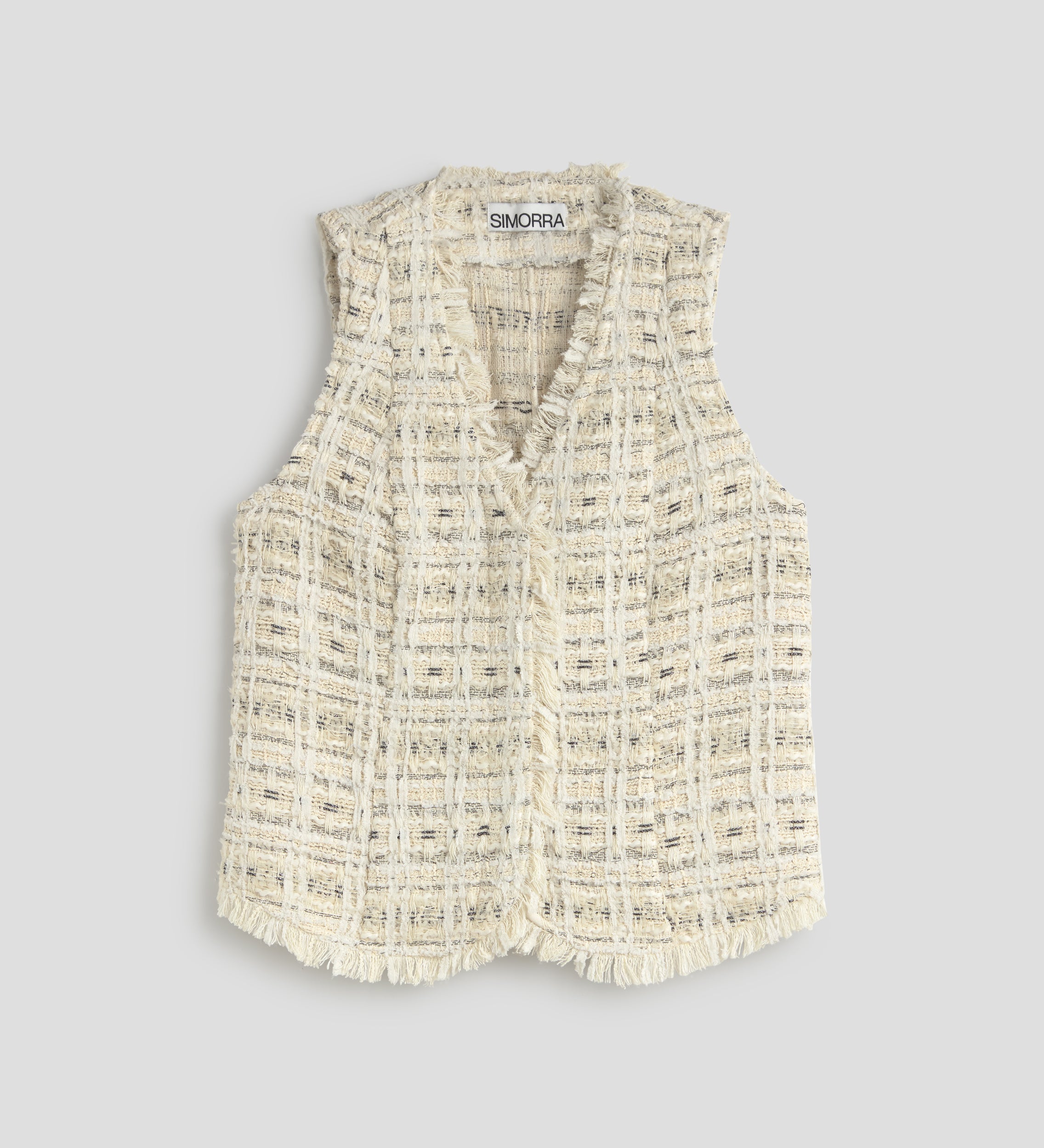 Chaleco tejido fantasía