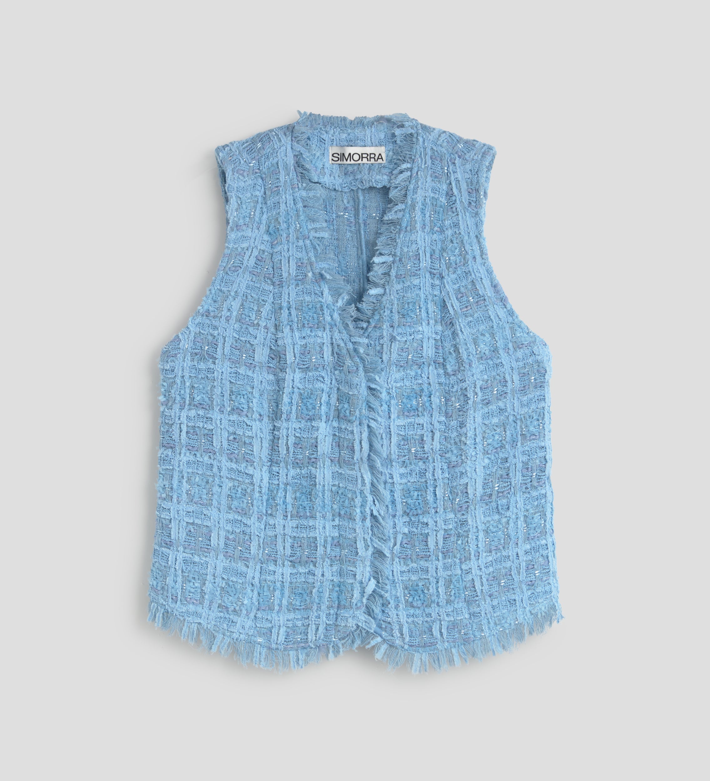 Chaleco tejido fantasía