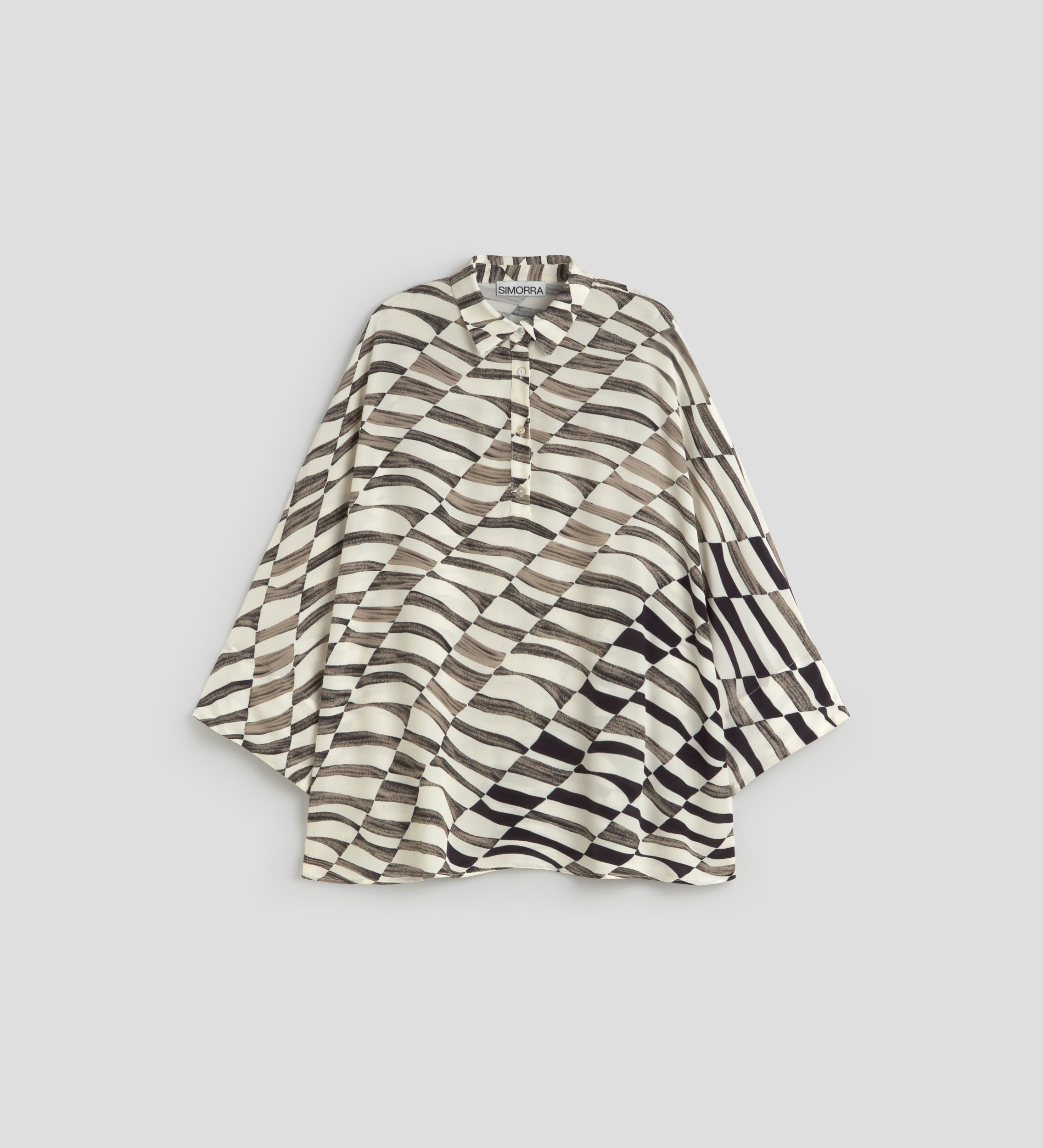 Blusón estampado oversize