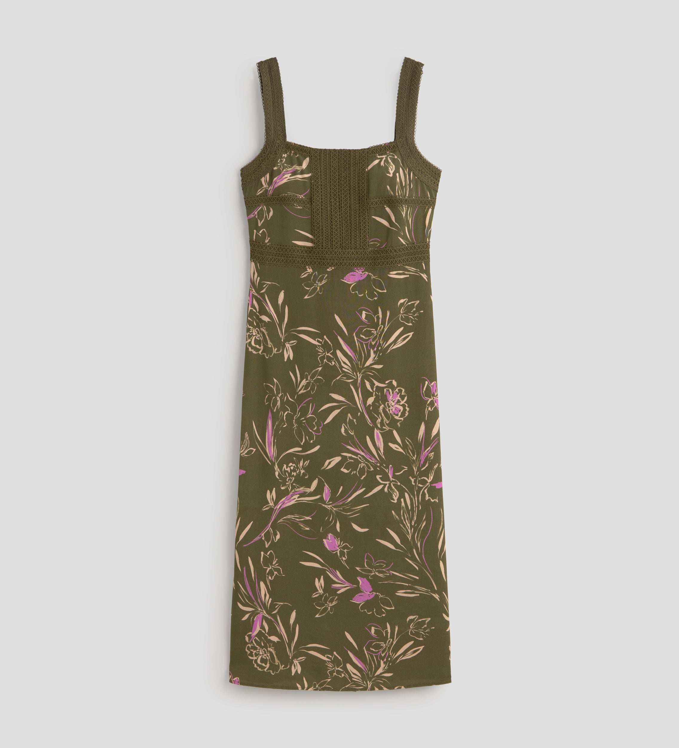 Vestido estampado tirantes