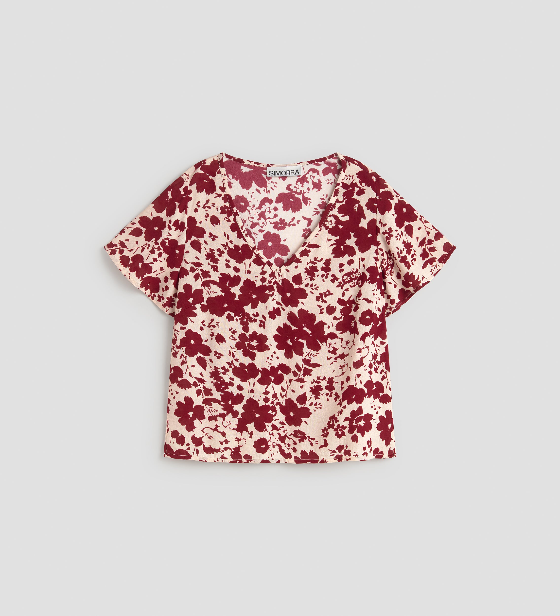 Top estampado pico
