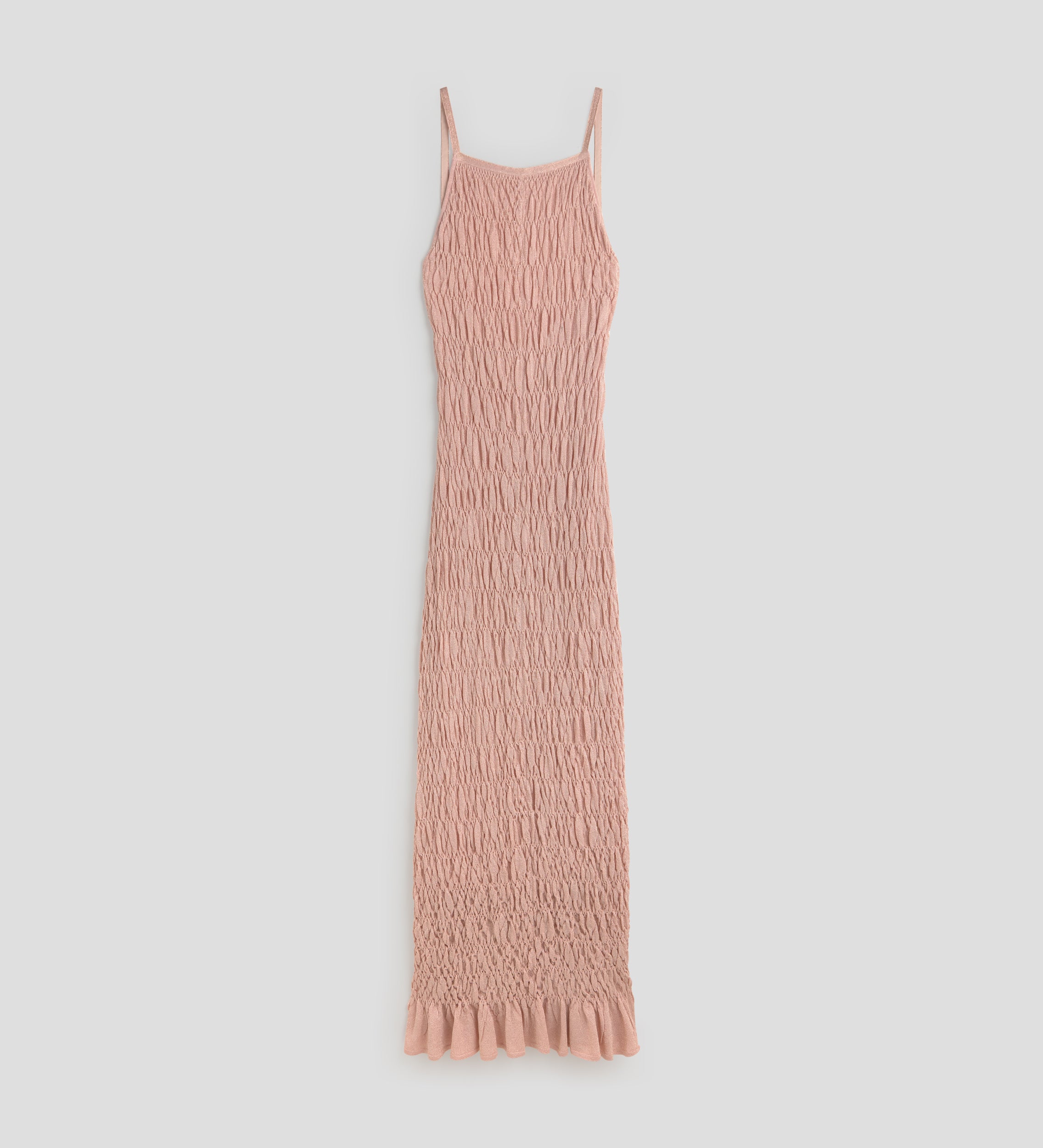 Robe longue en maille