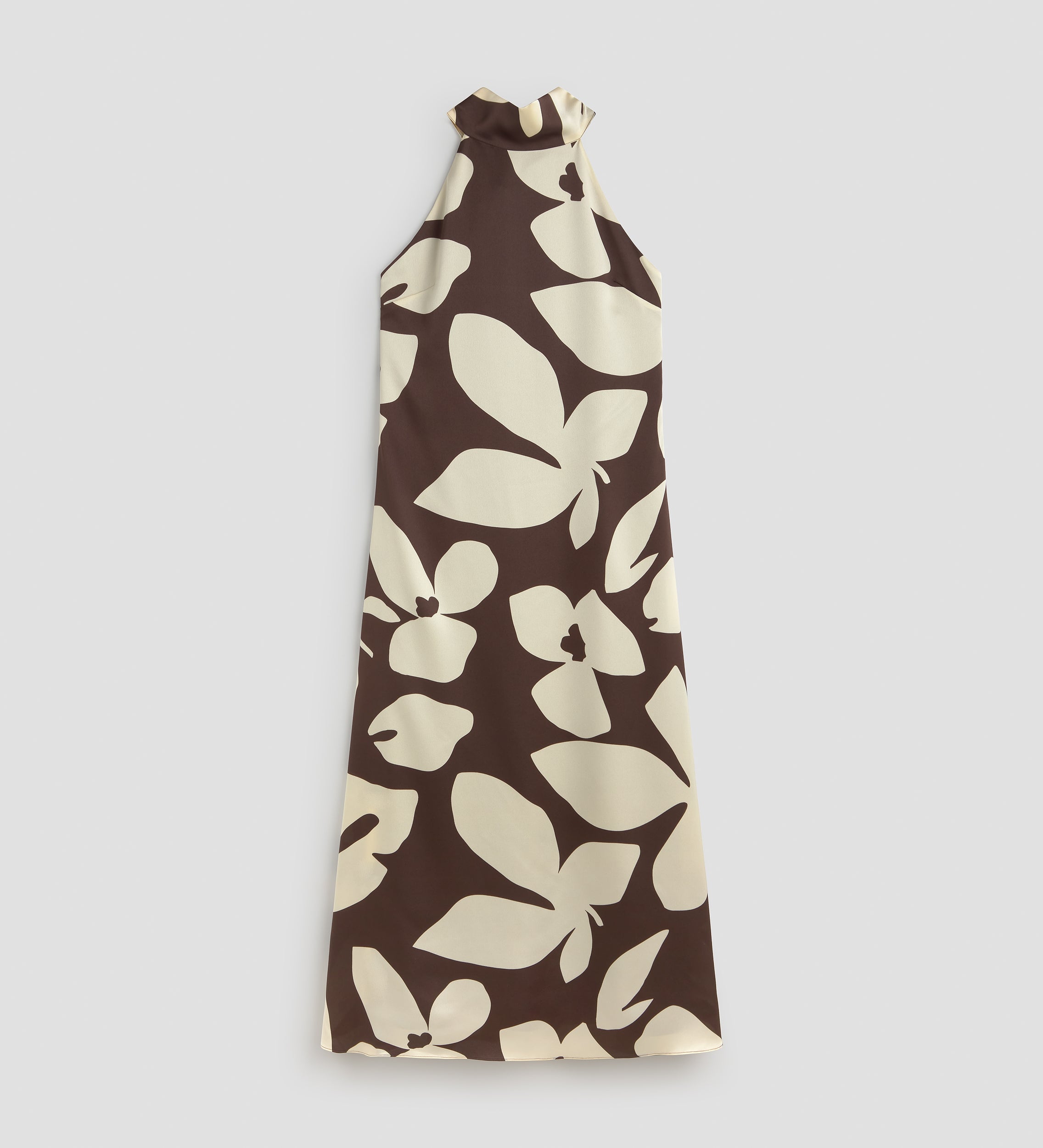 Vestido largo halter