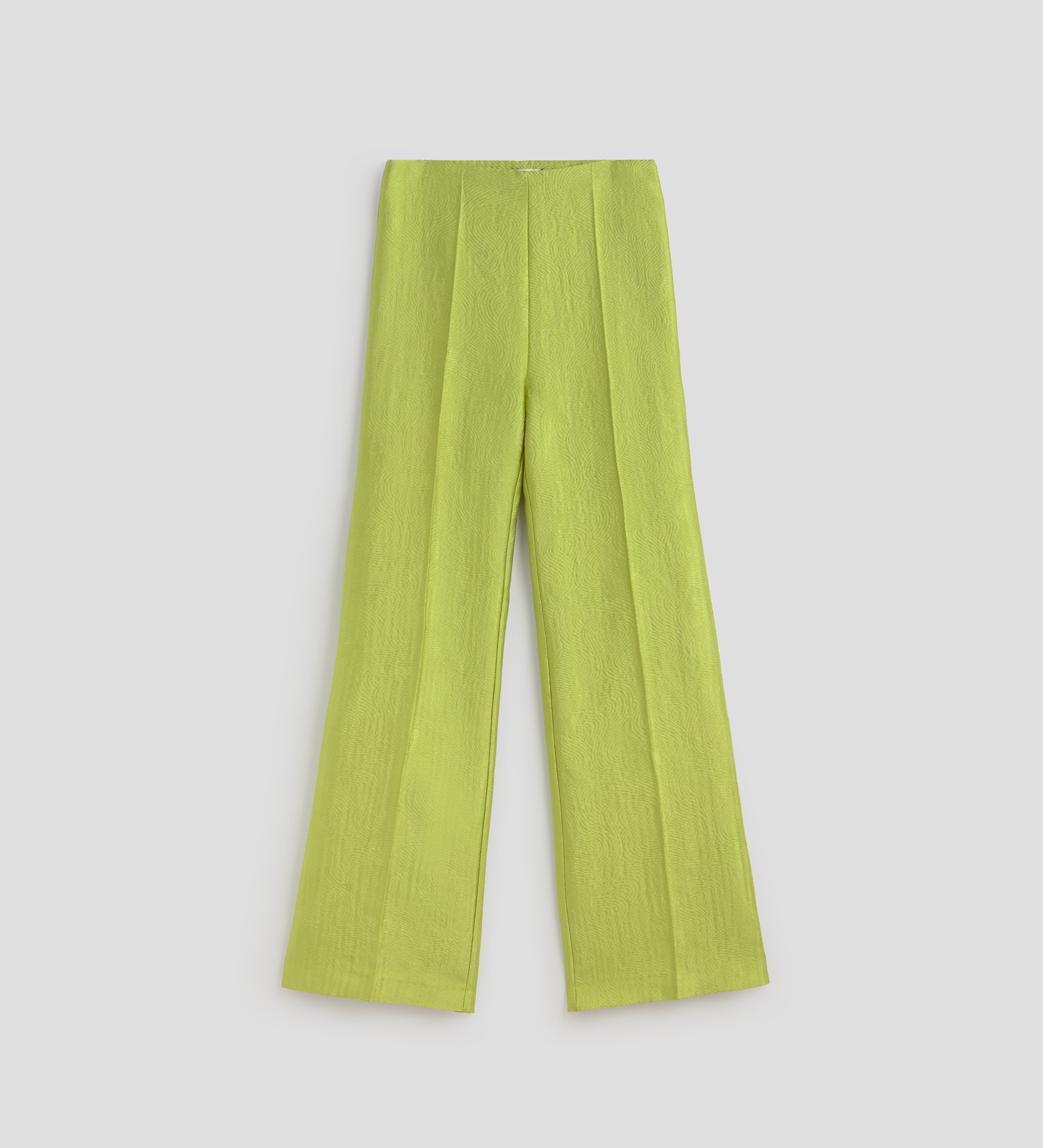 Pantalón recto cintura alta