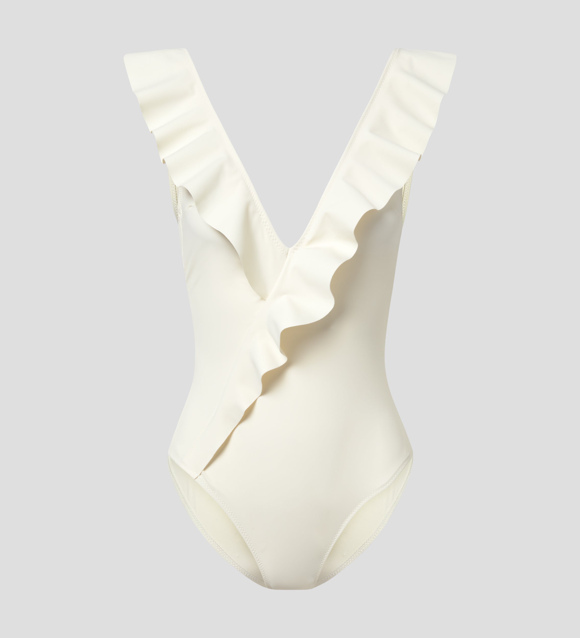 Ruffled swimsuit