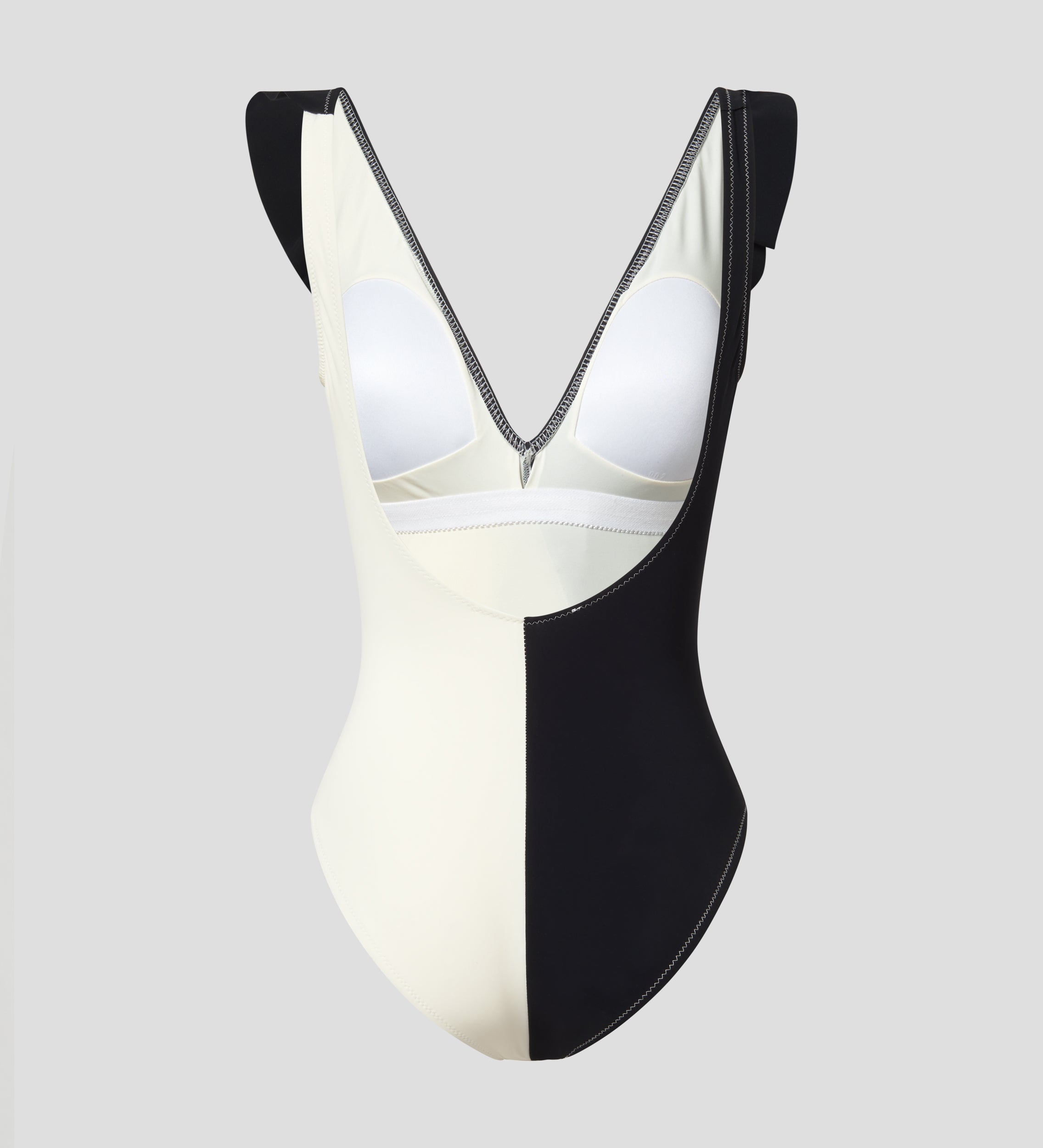 Ruffled swimsuit