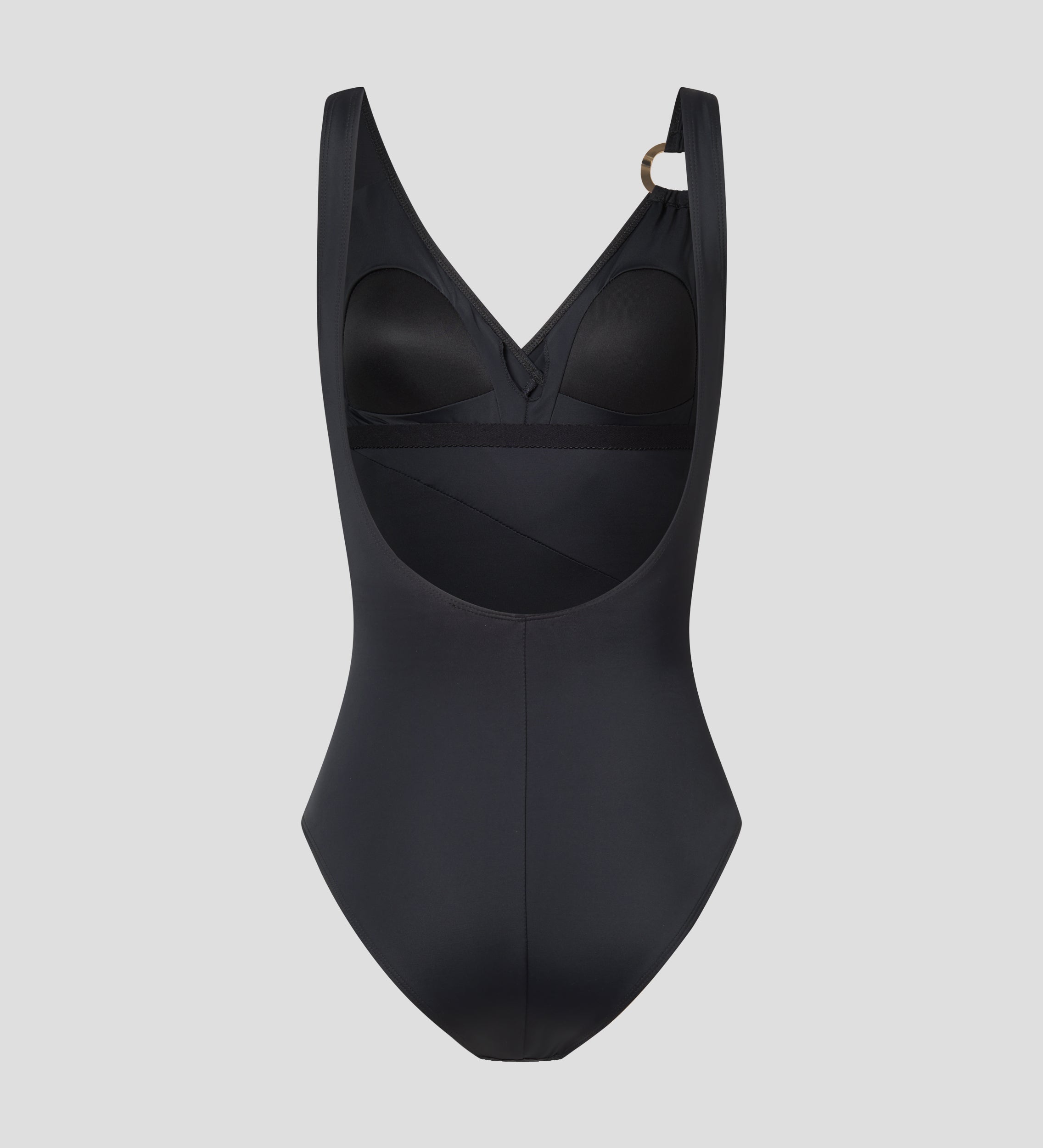 Draped swimsuit