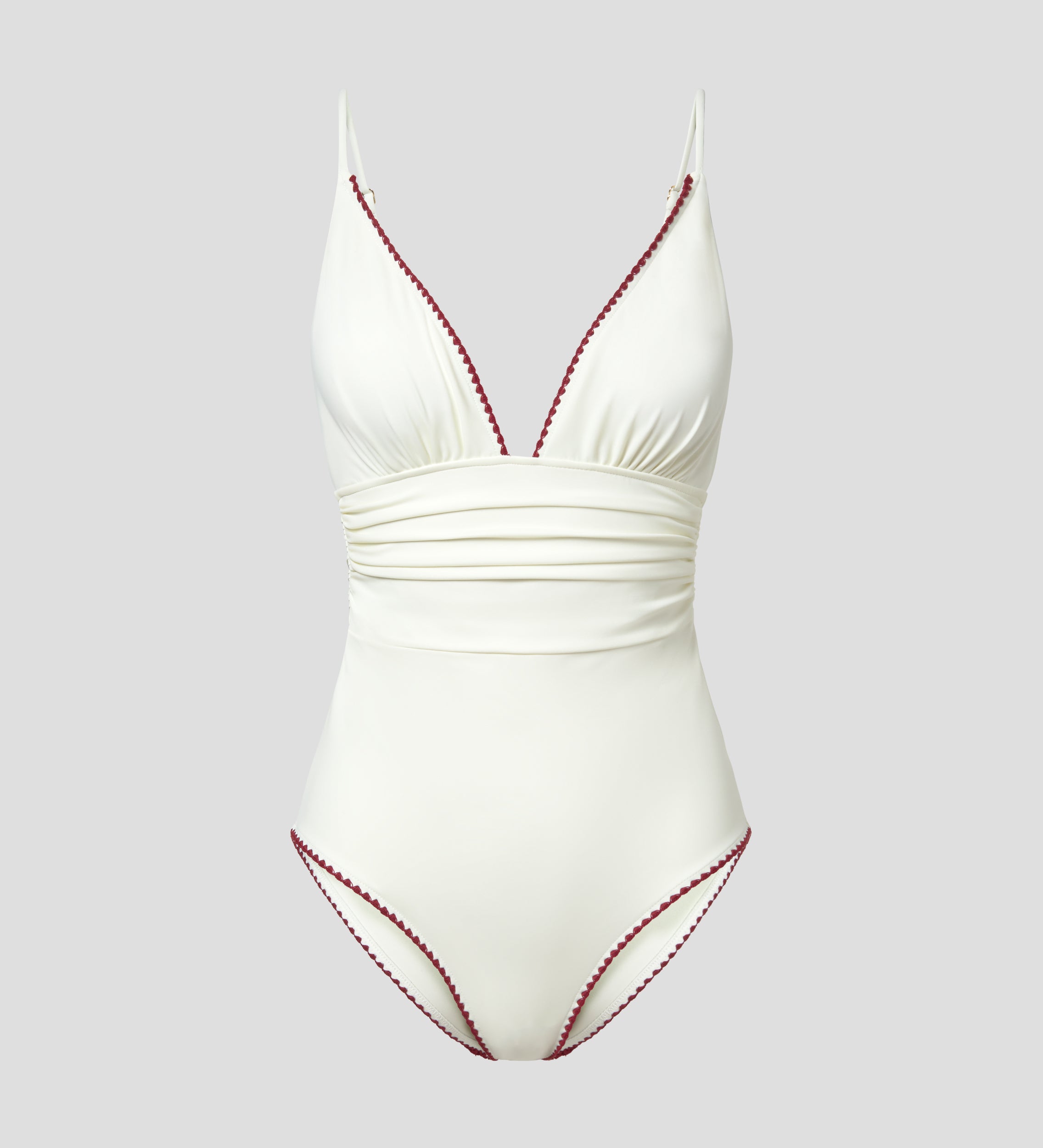 V-neck swimsuit