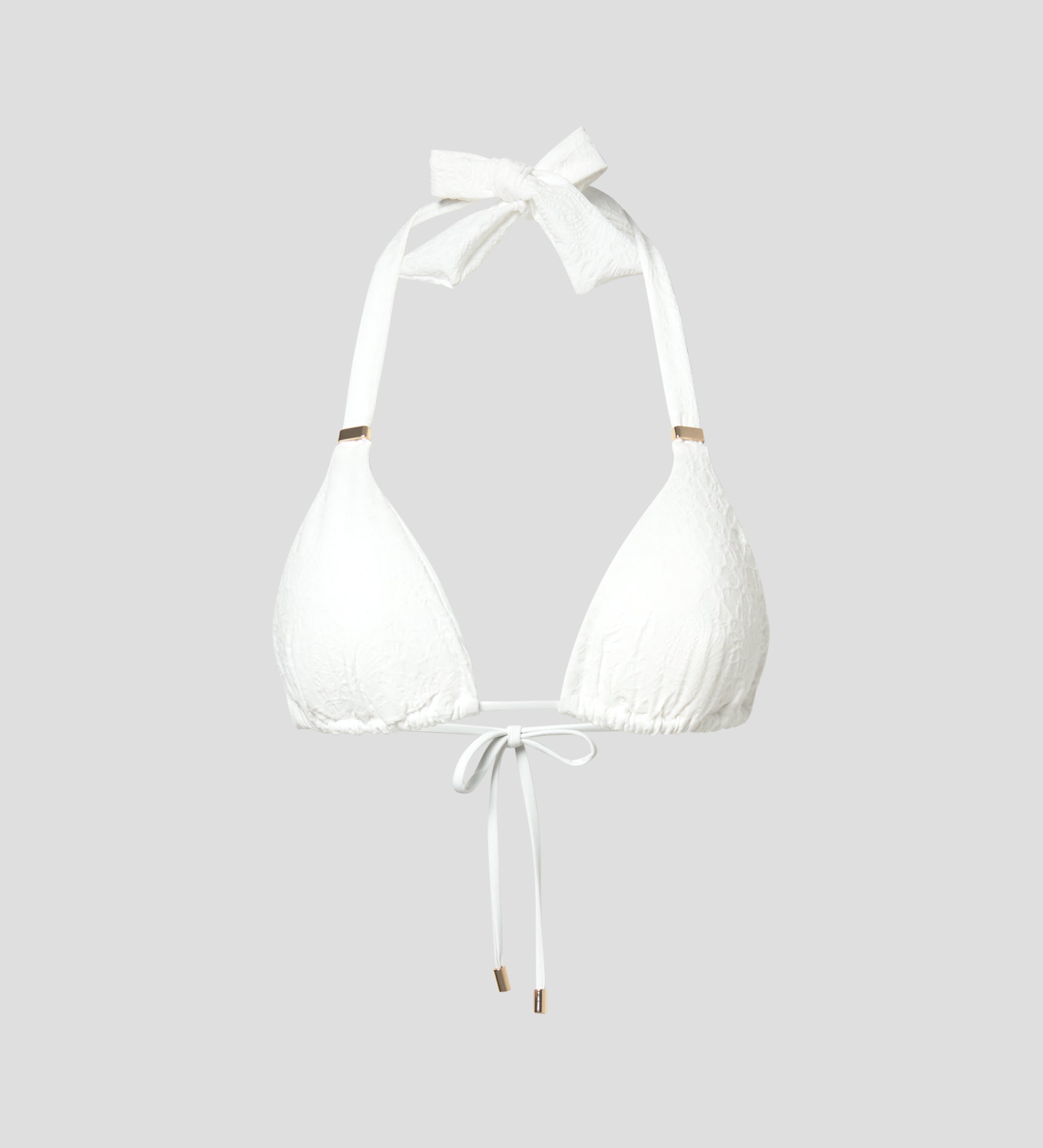 Haut de bikini jacquard