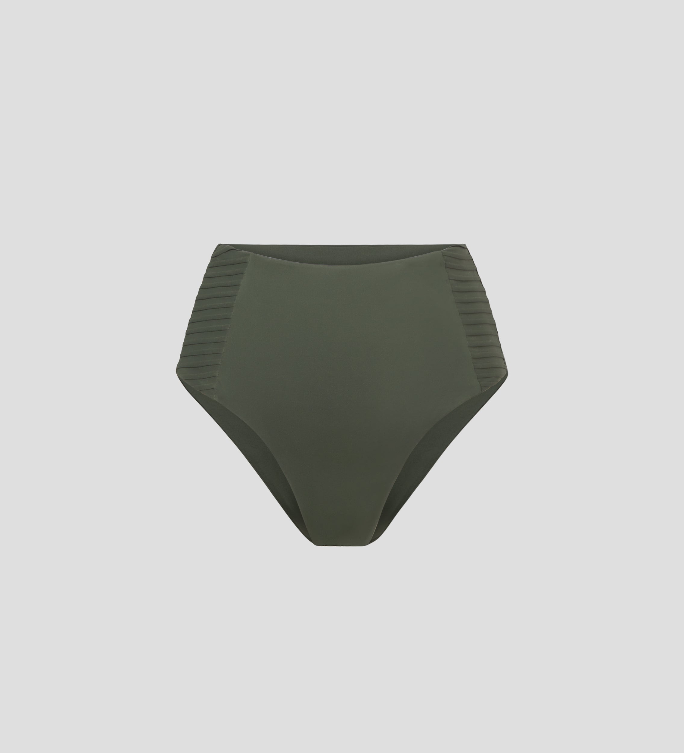 High-rise bikini bottoms
