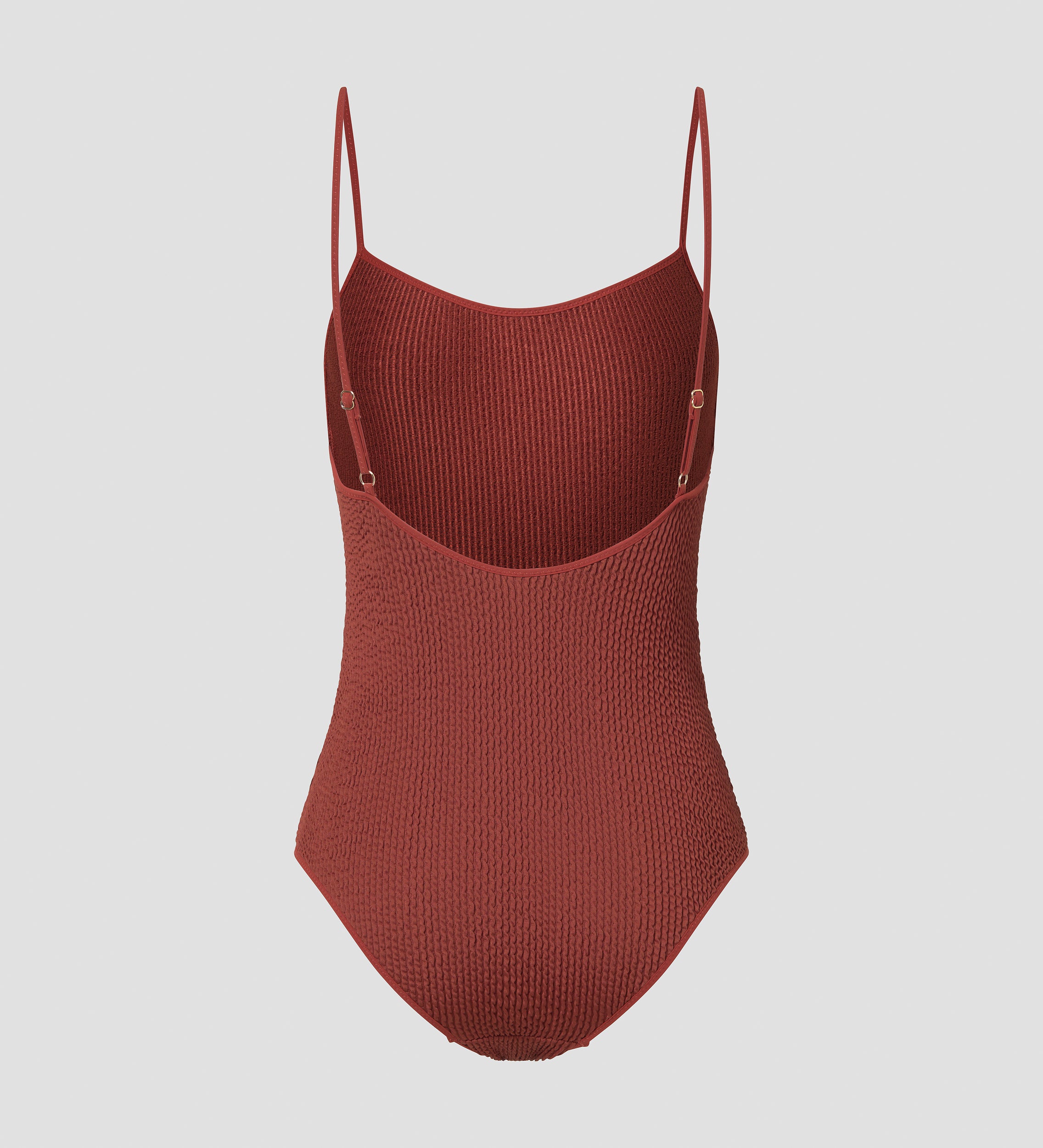 Maillot de bain à décolleté droit