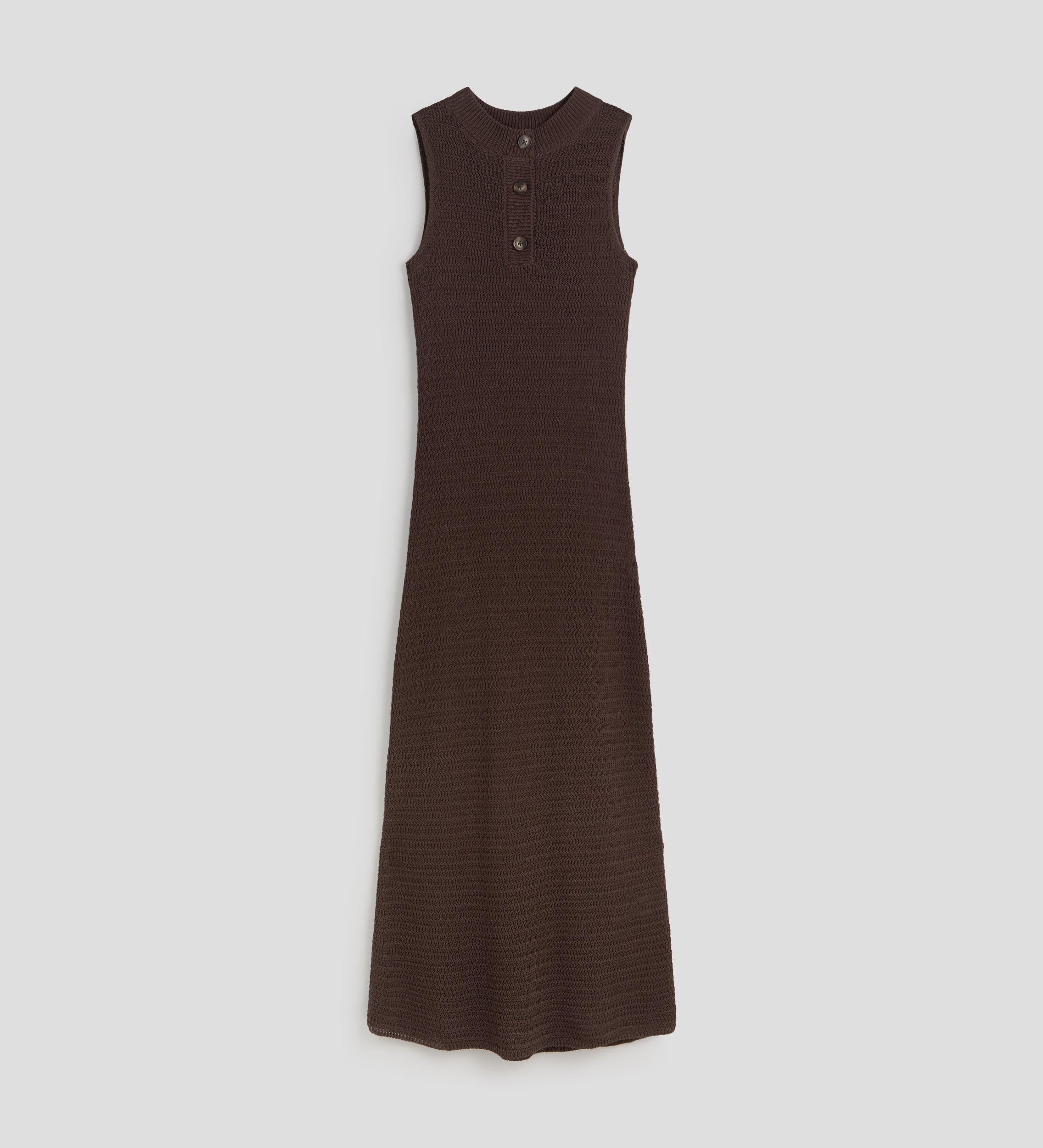 Knitted midi dress