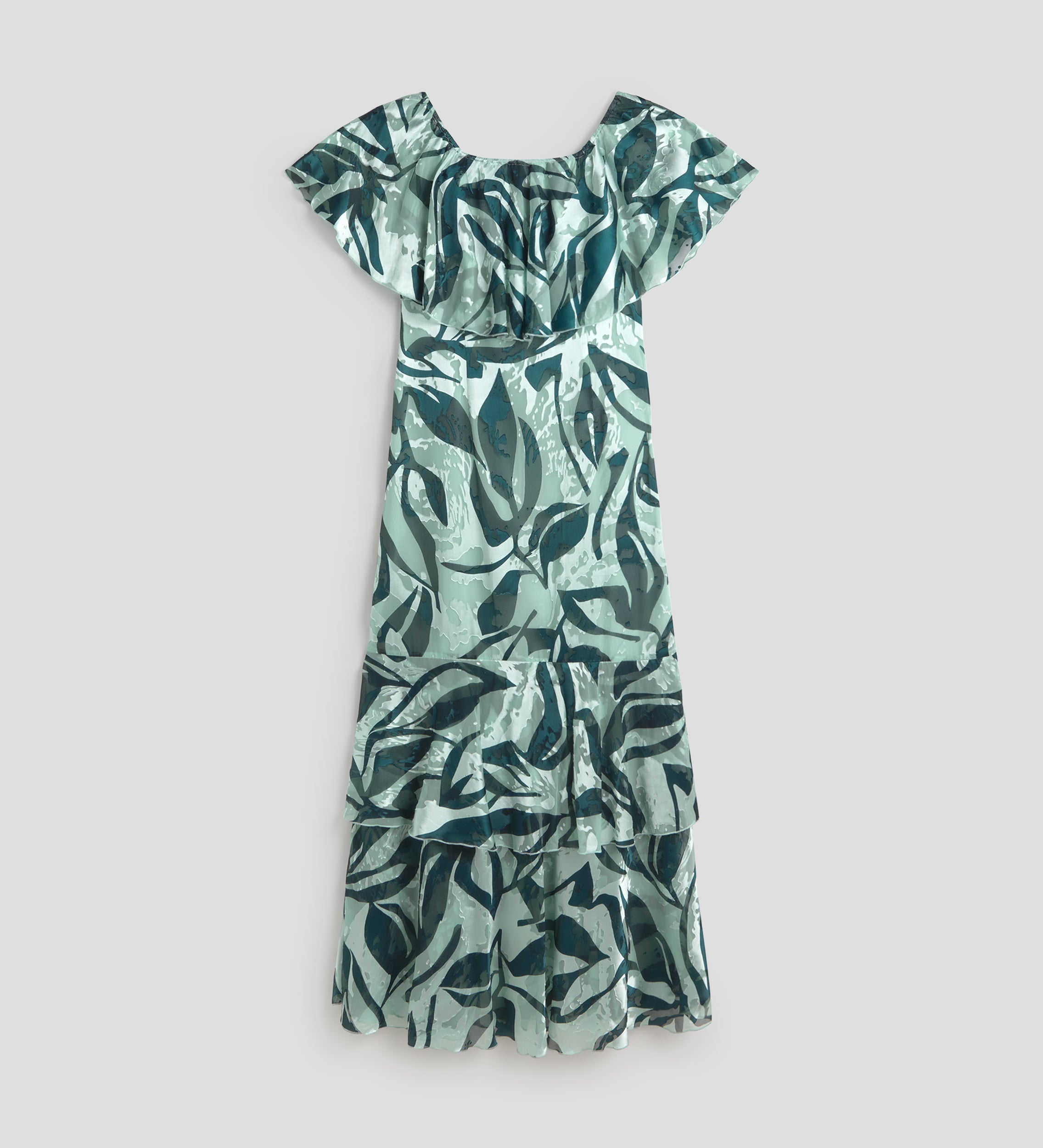 Robe longue imprimée