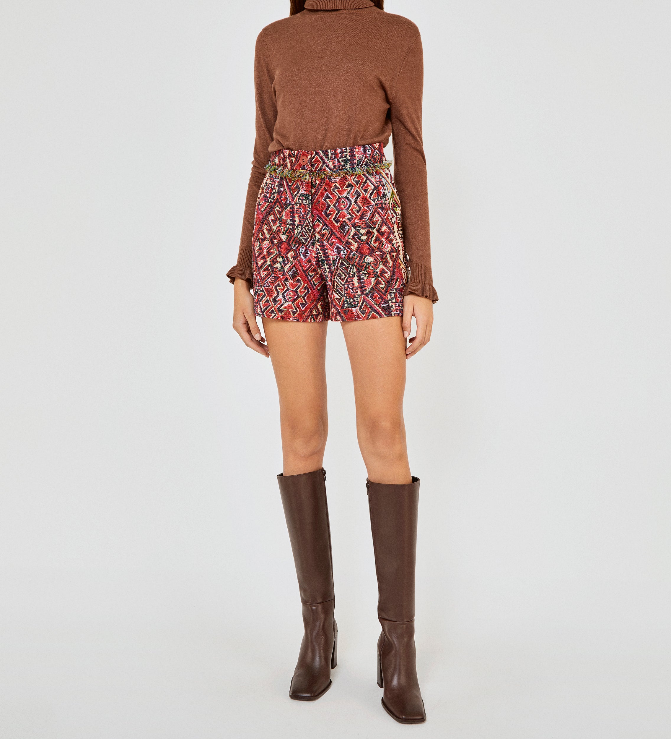 Jacquard shorts