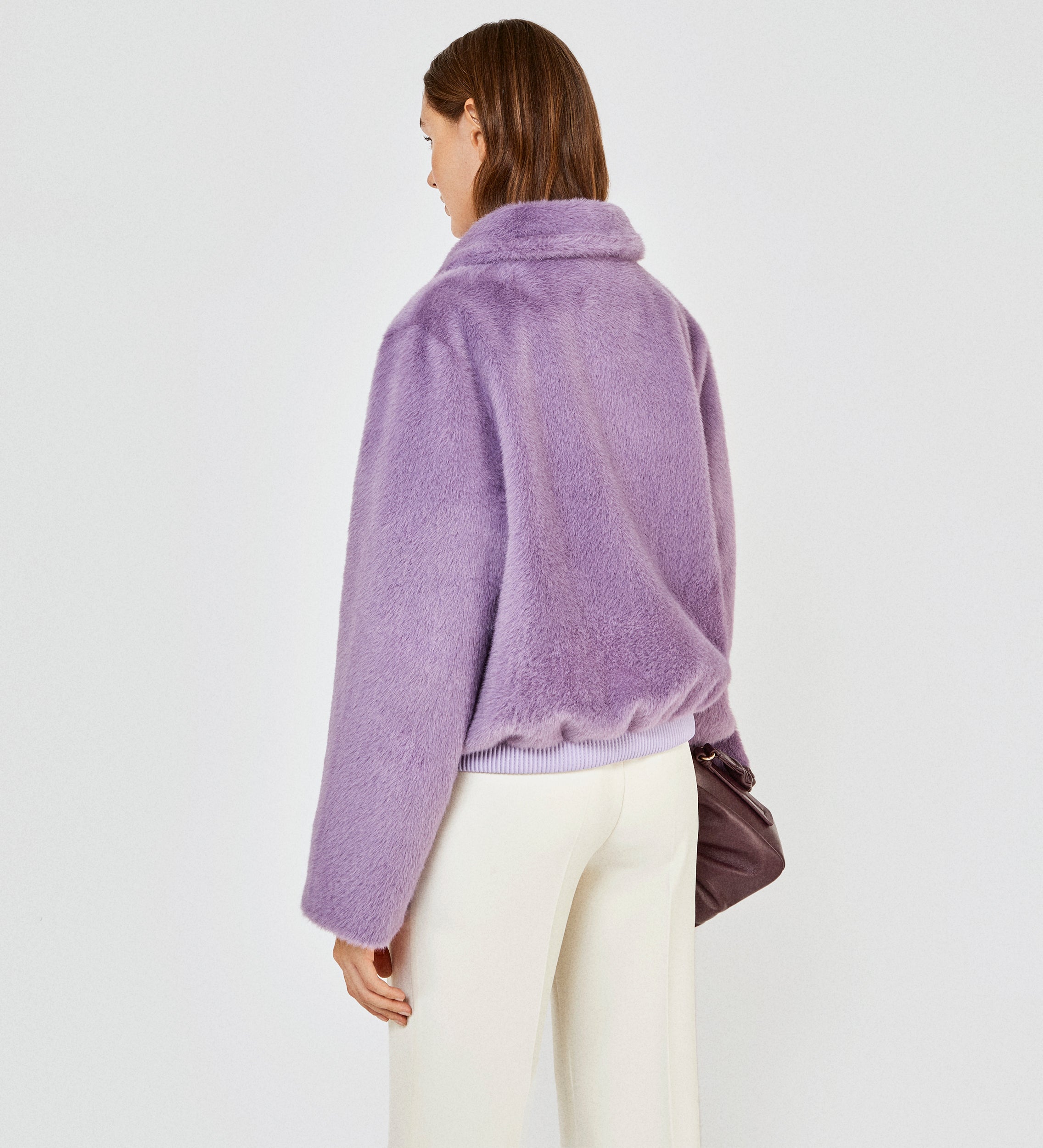Chaqueta ecopelo tipo bomber