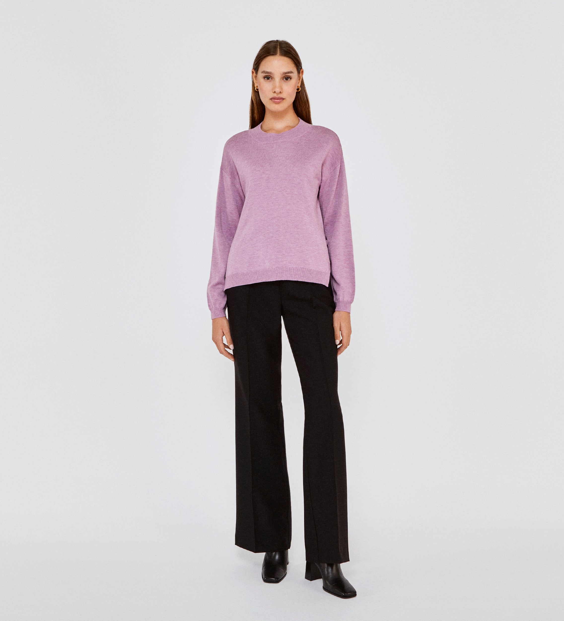 Side ribbons sweater