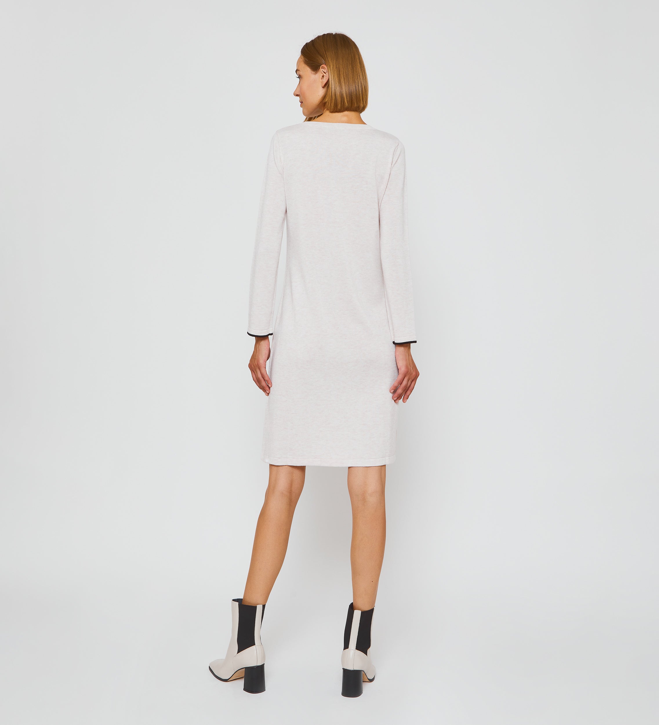 Long knitted dress