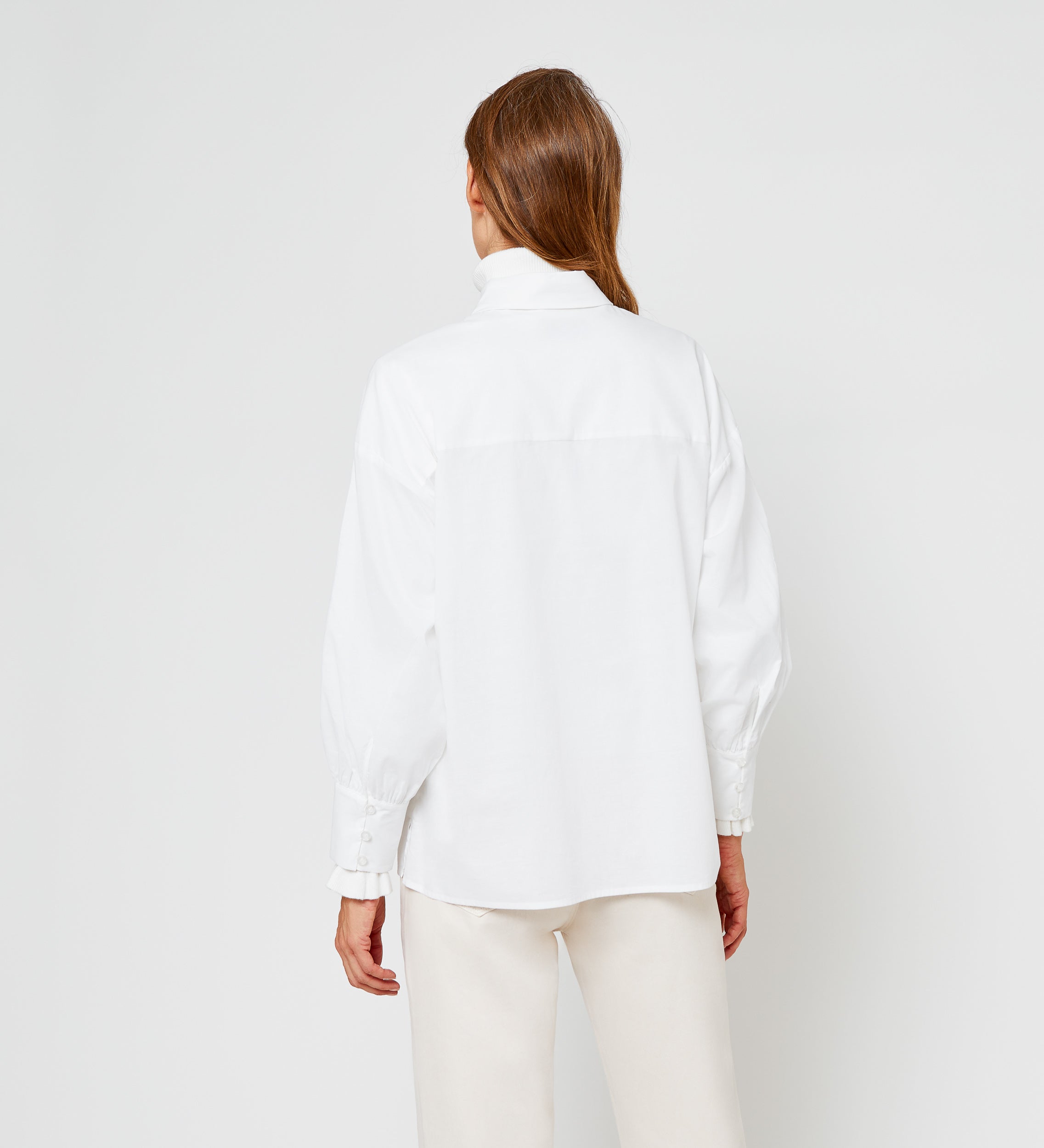 Chemisier en coton oversize