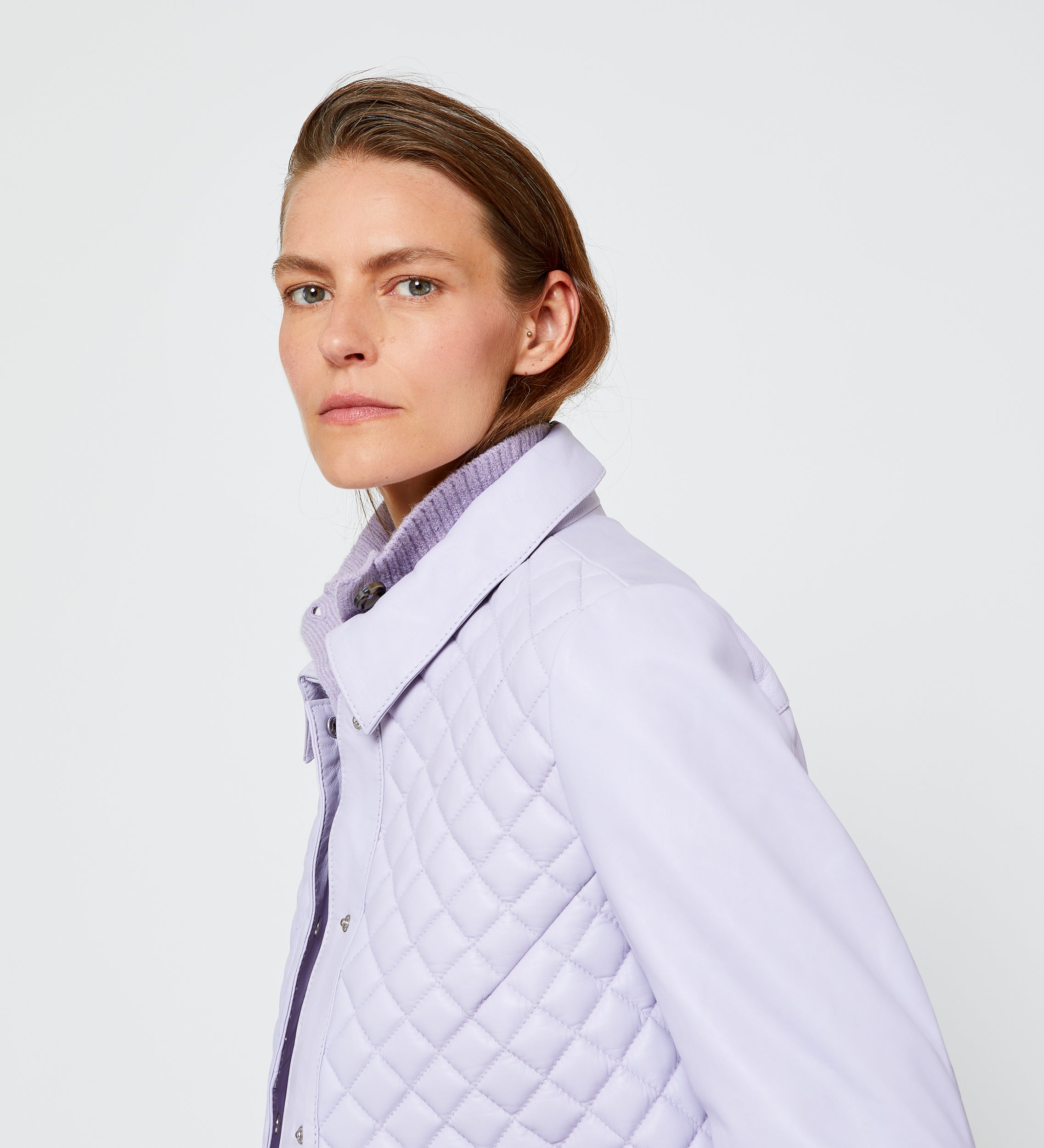 Chaqueta corta piel