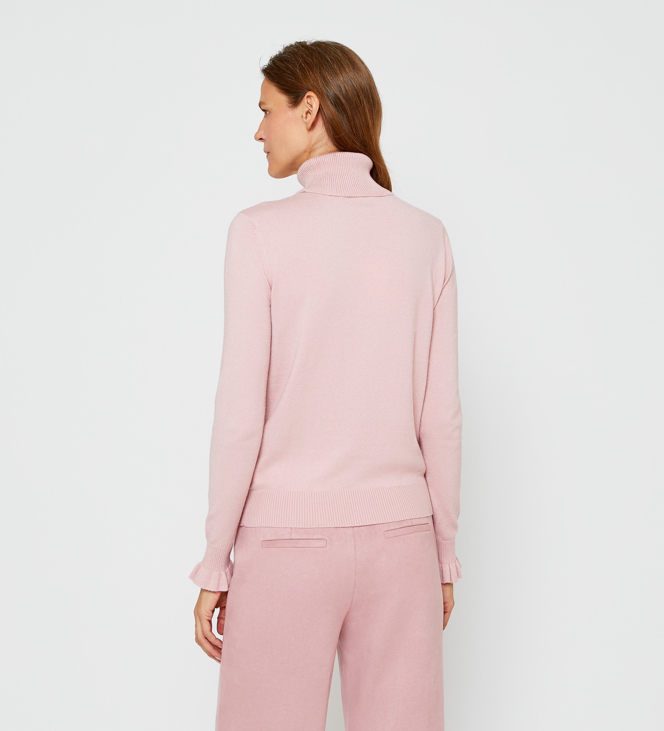 high neck sweater