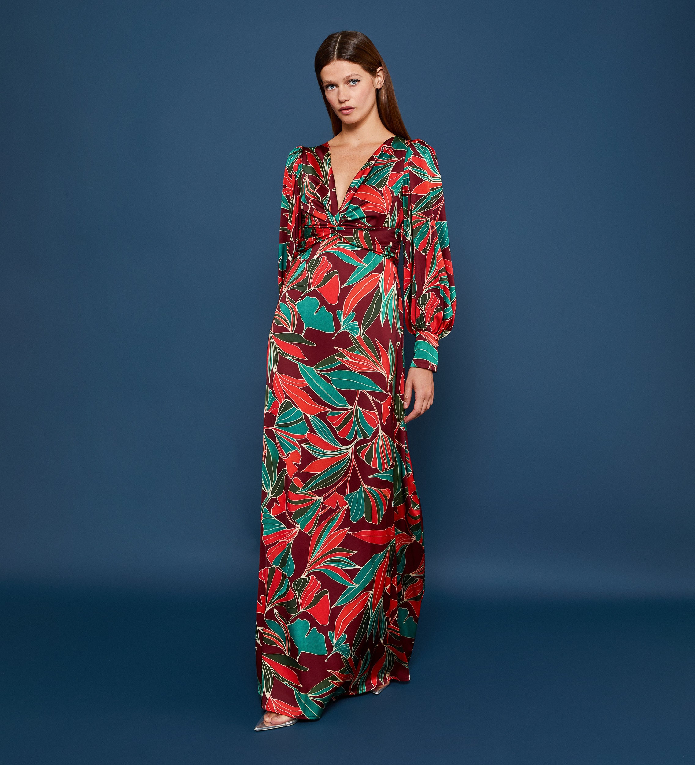 Robe longue fluide