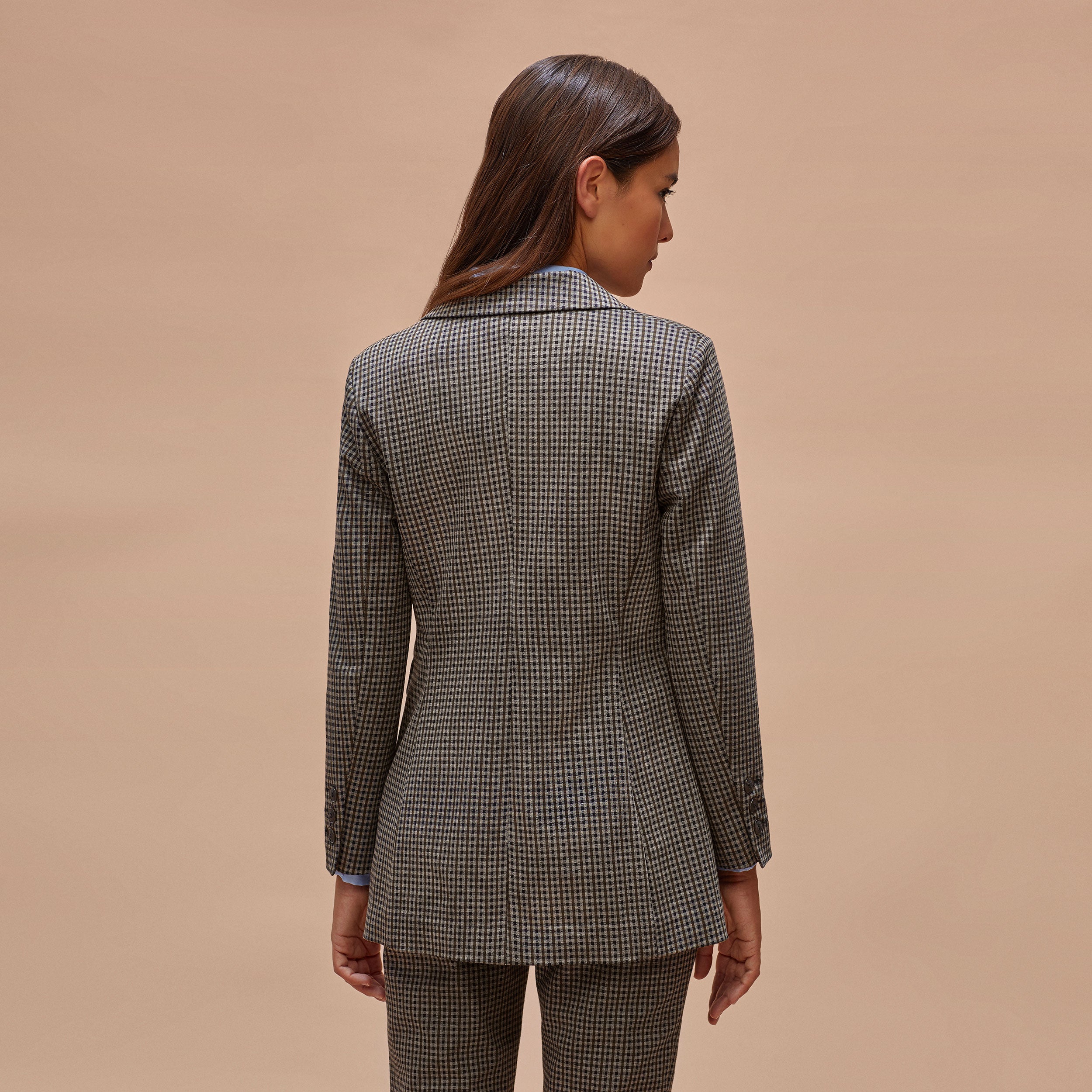 Plaid cardigan