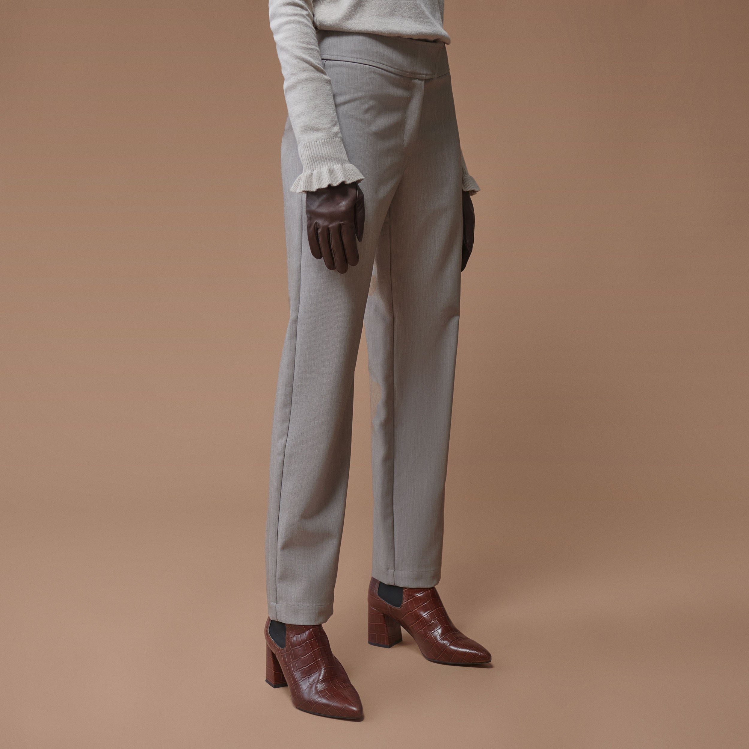 Long straight pants