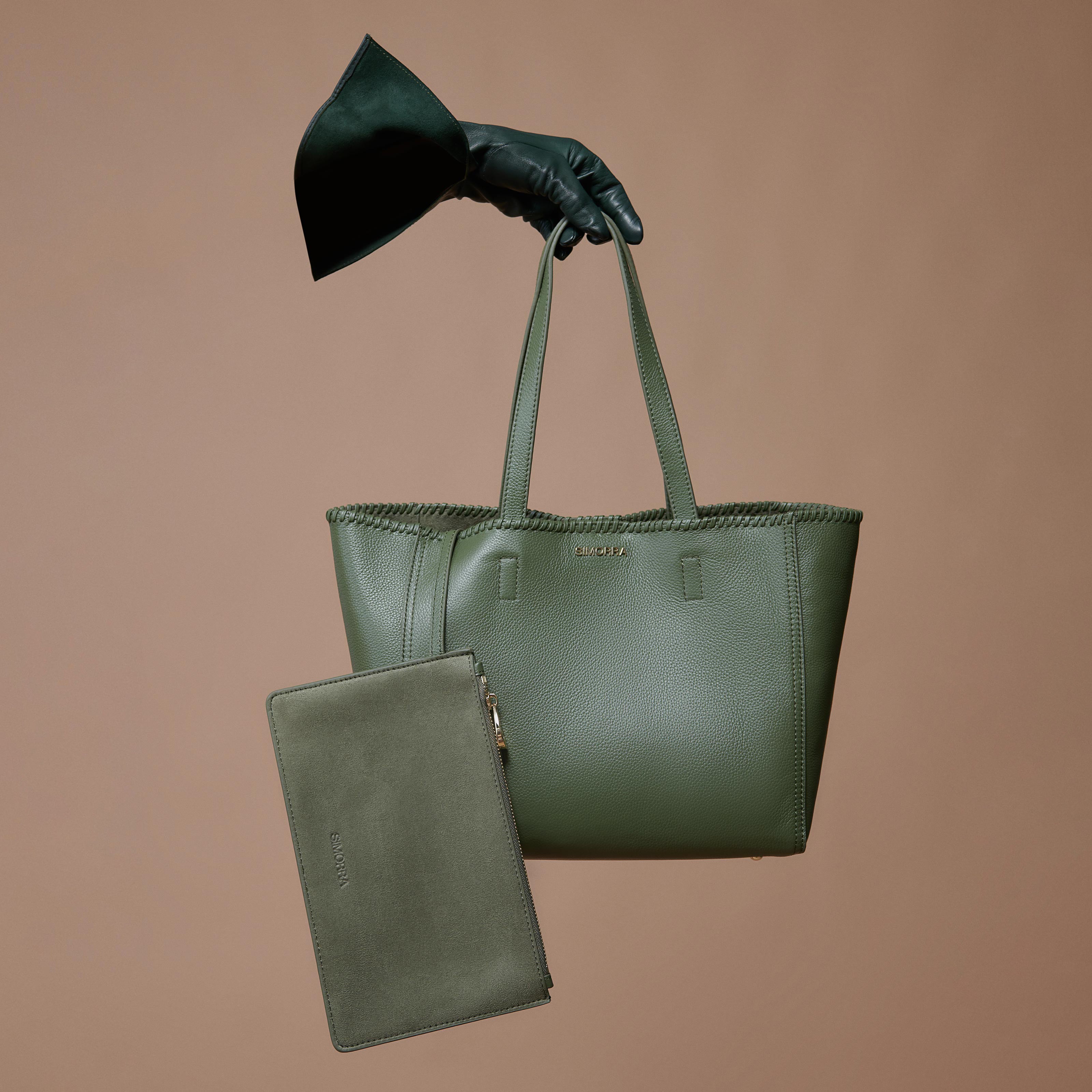 Bolso shopper piel