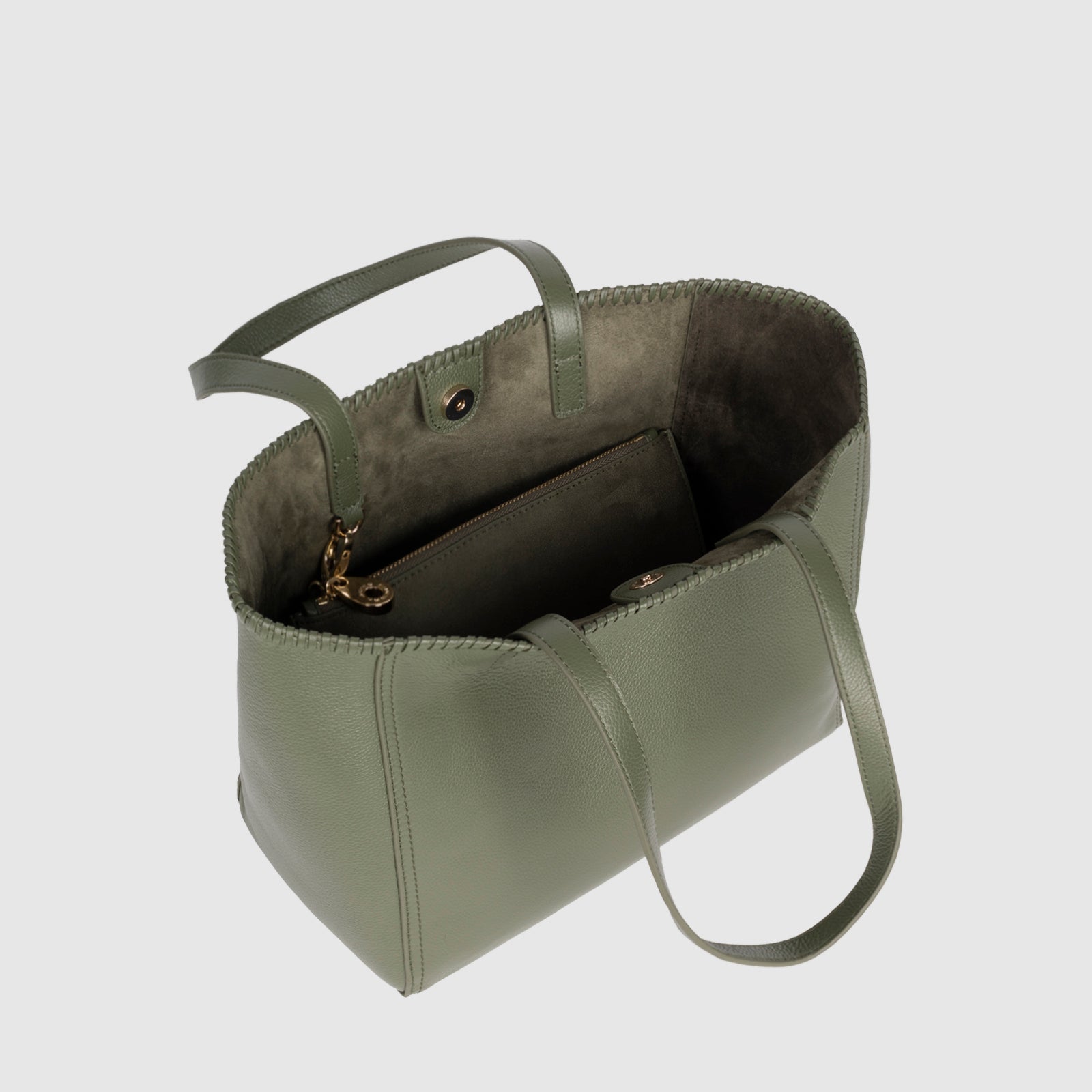 Bolso shopper piel