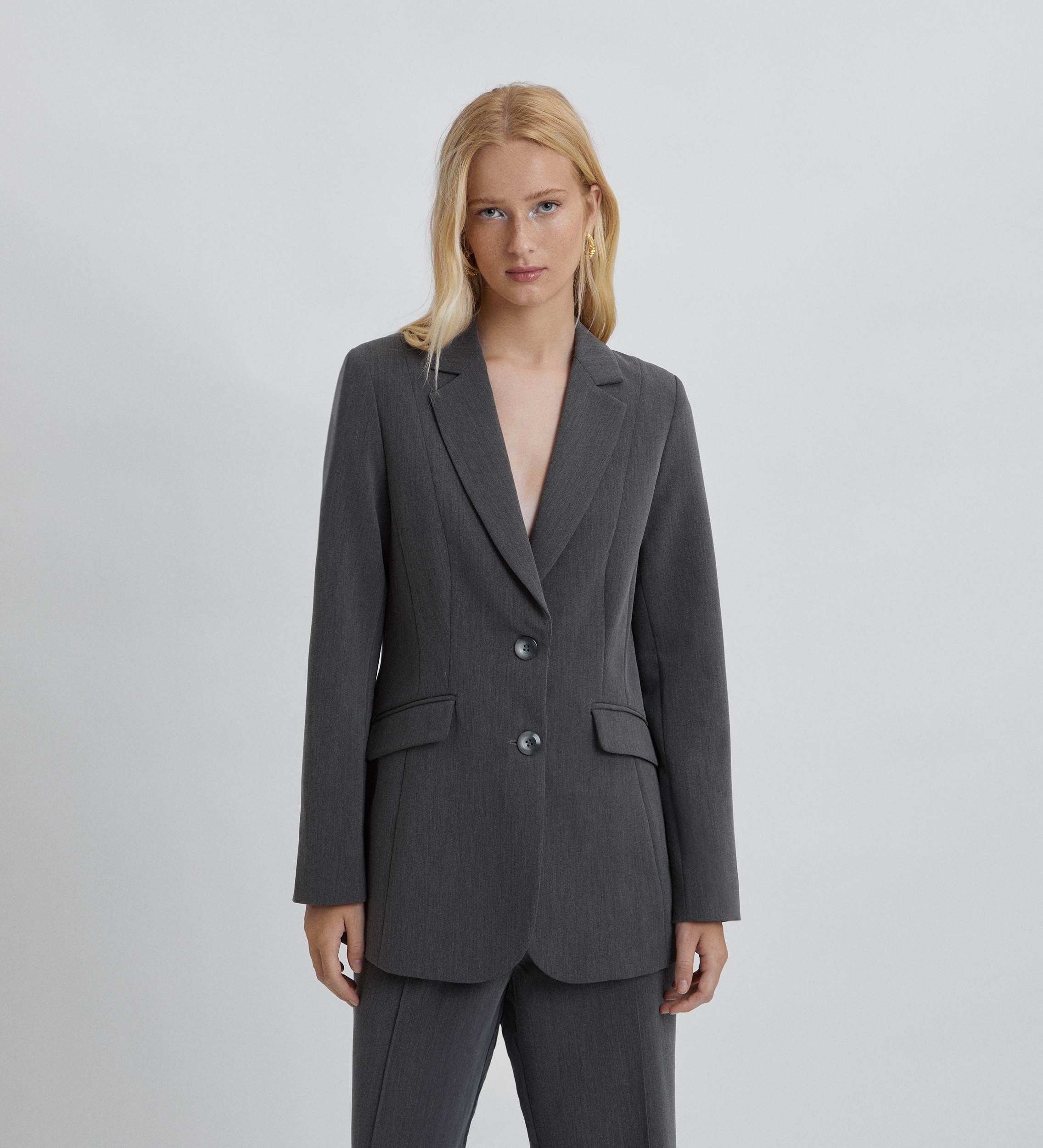 Americana solapa dos botones