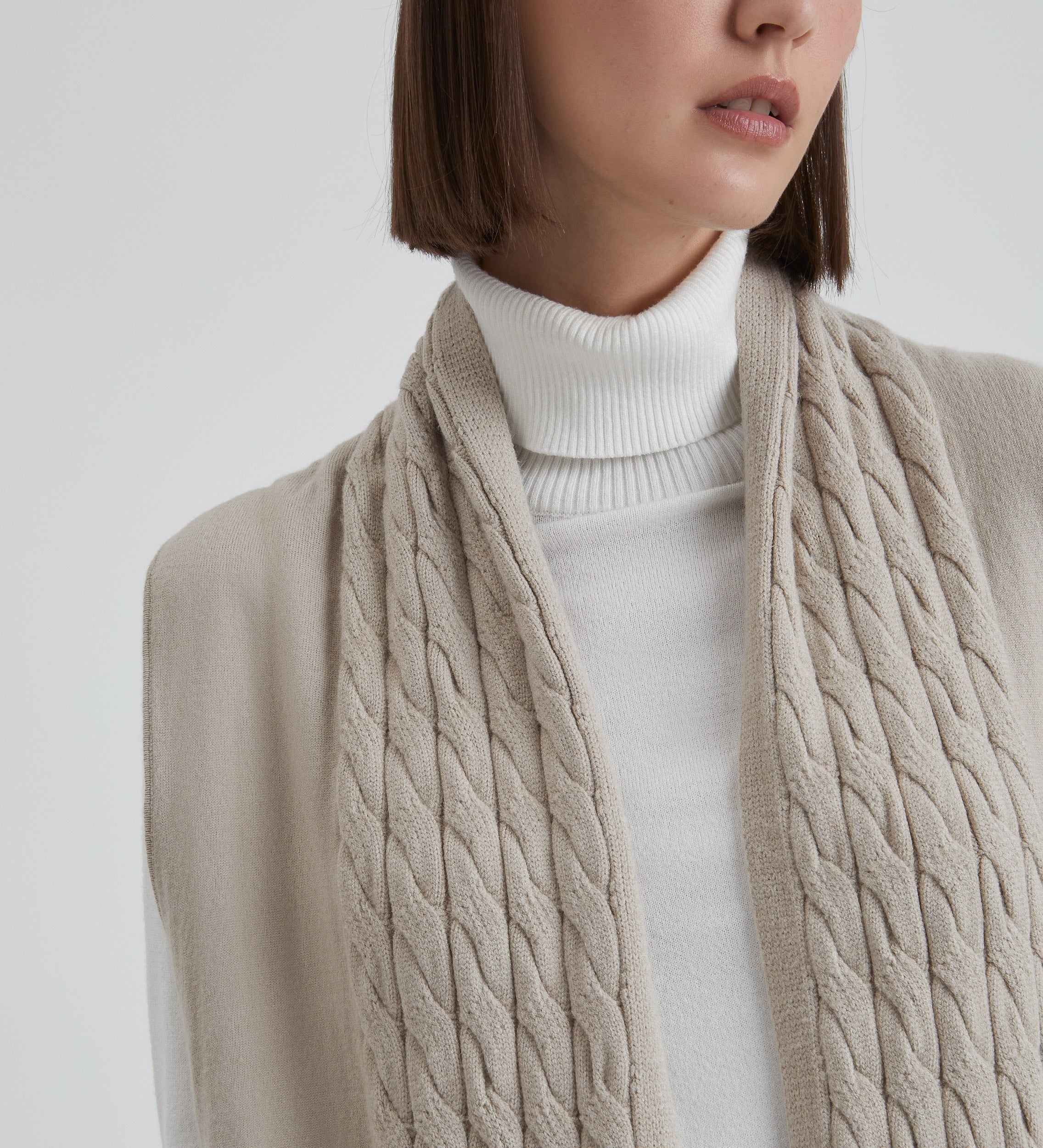 Knitted vest