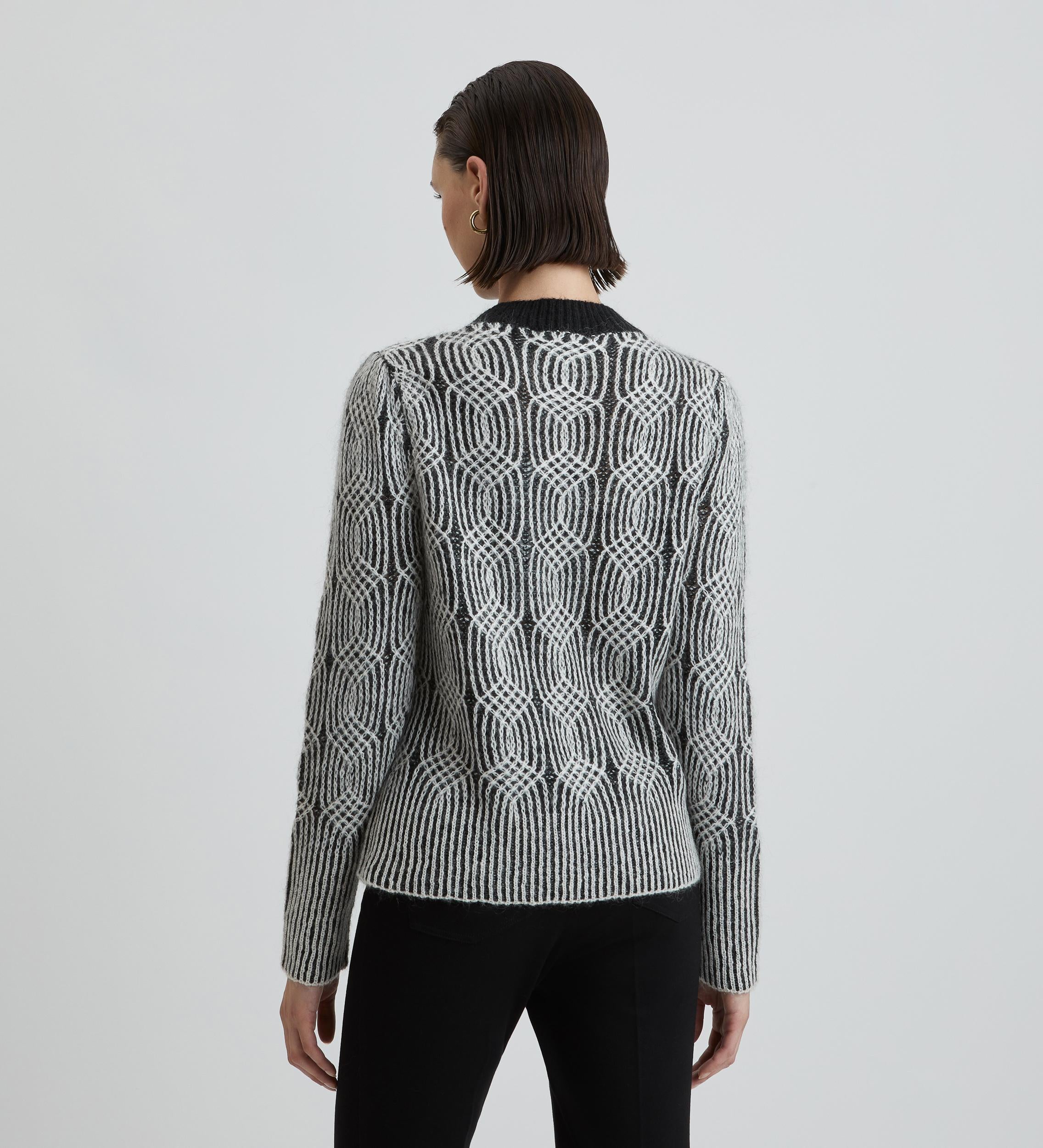 Textured sweater