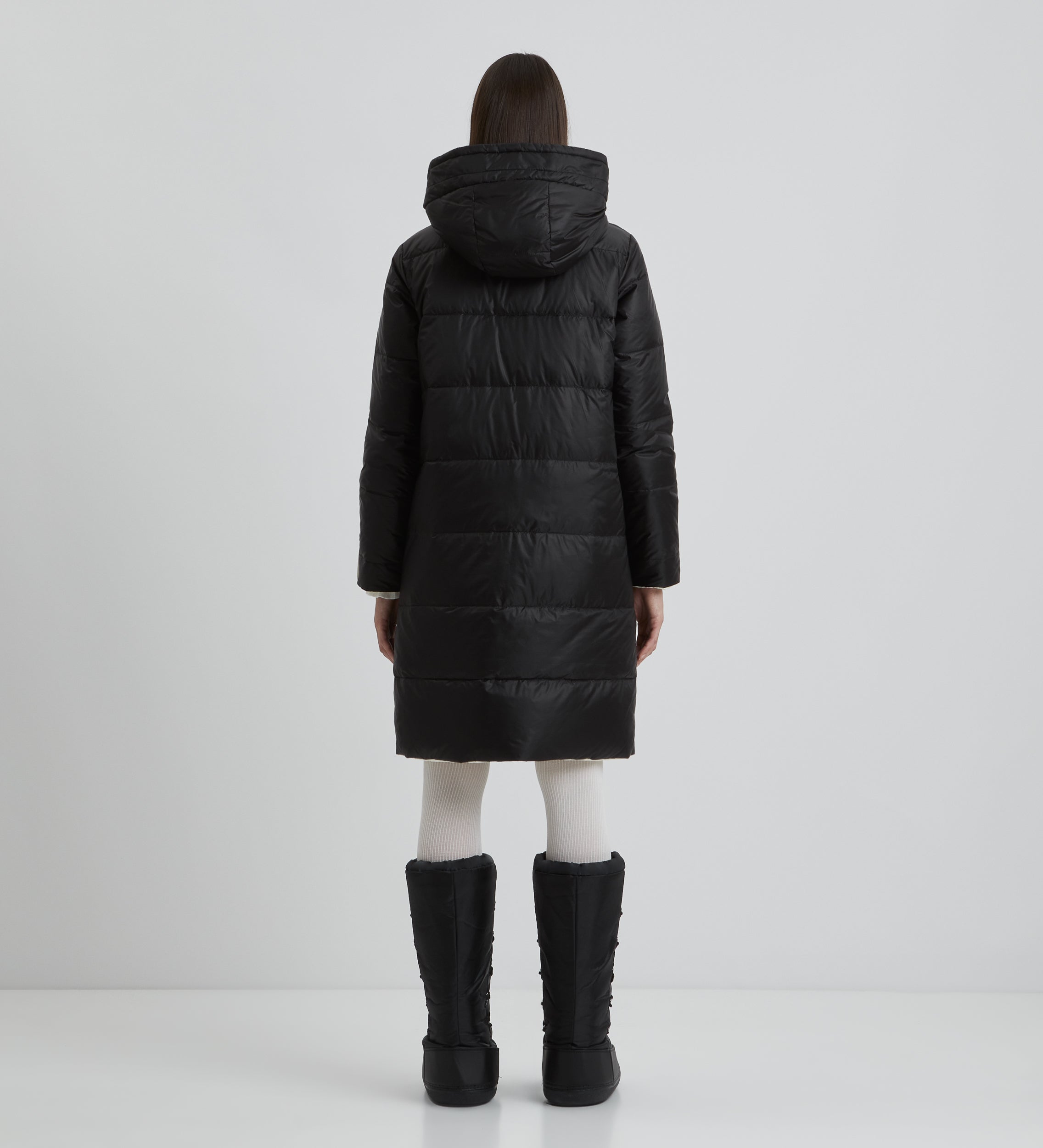 Parka reversible capucha