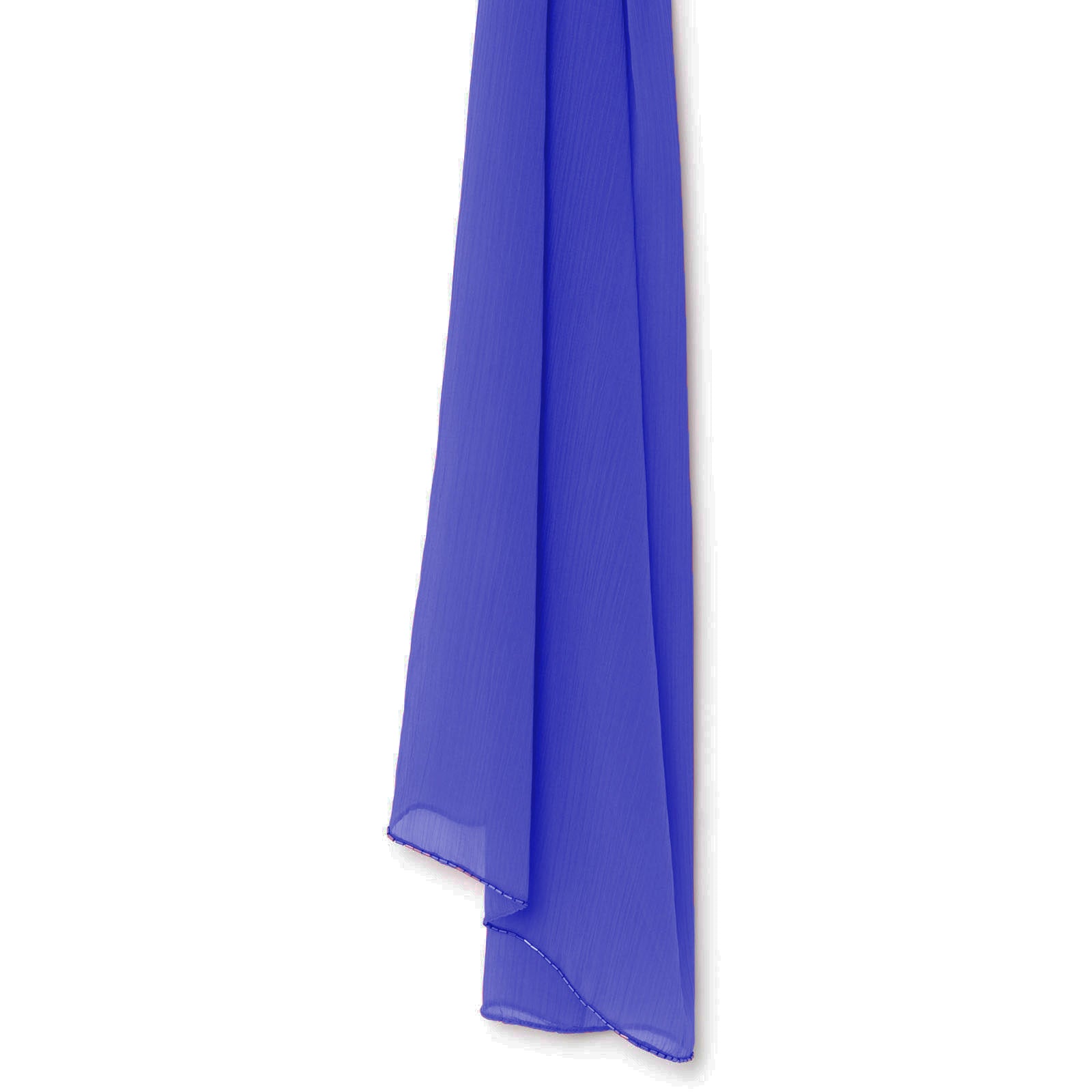 Ink colored foulard with rhinestones