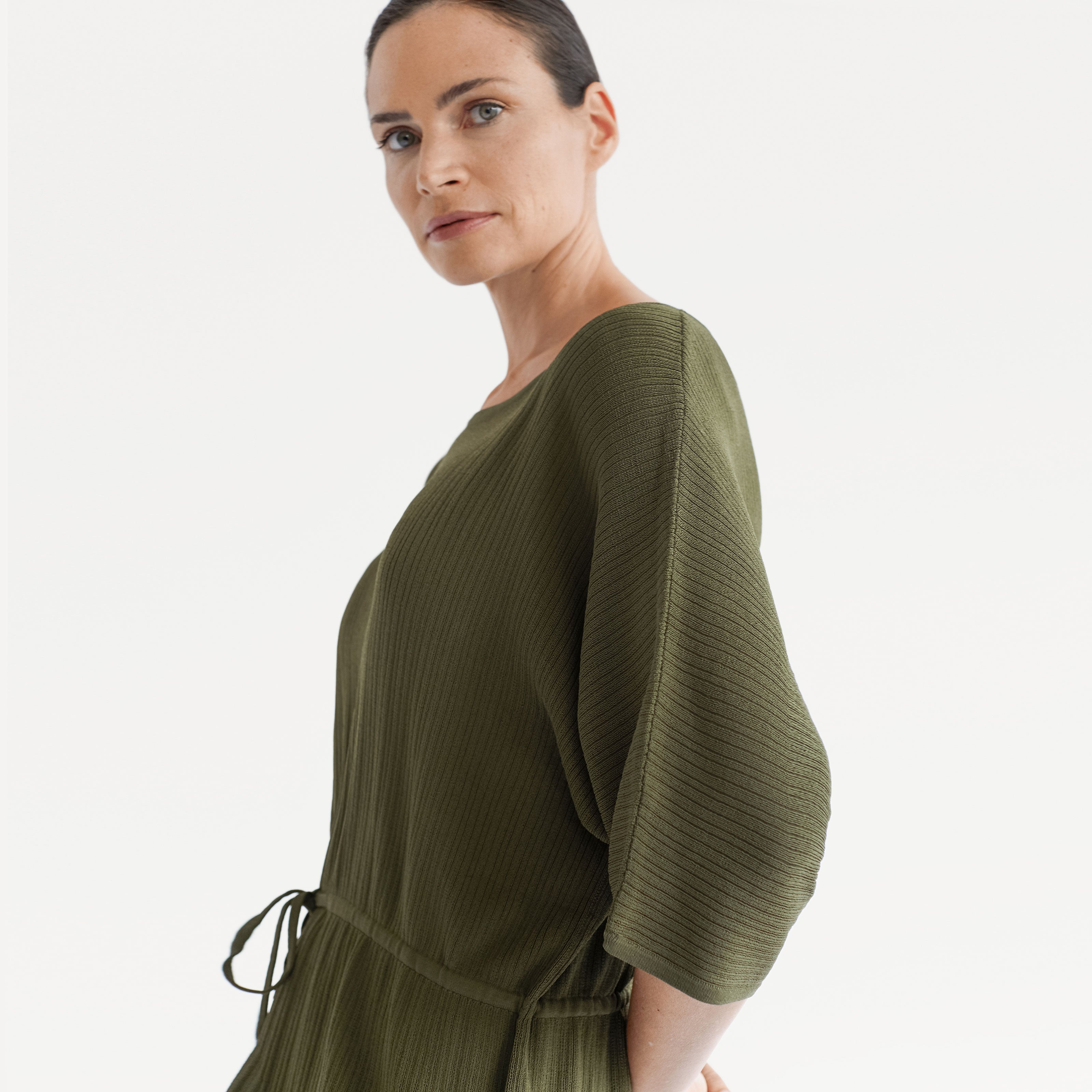 Pull côtelé oversize