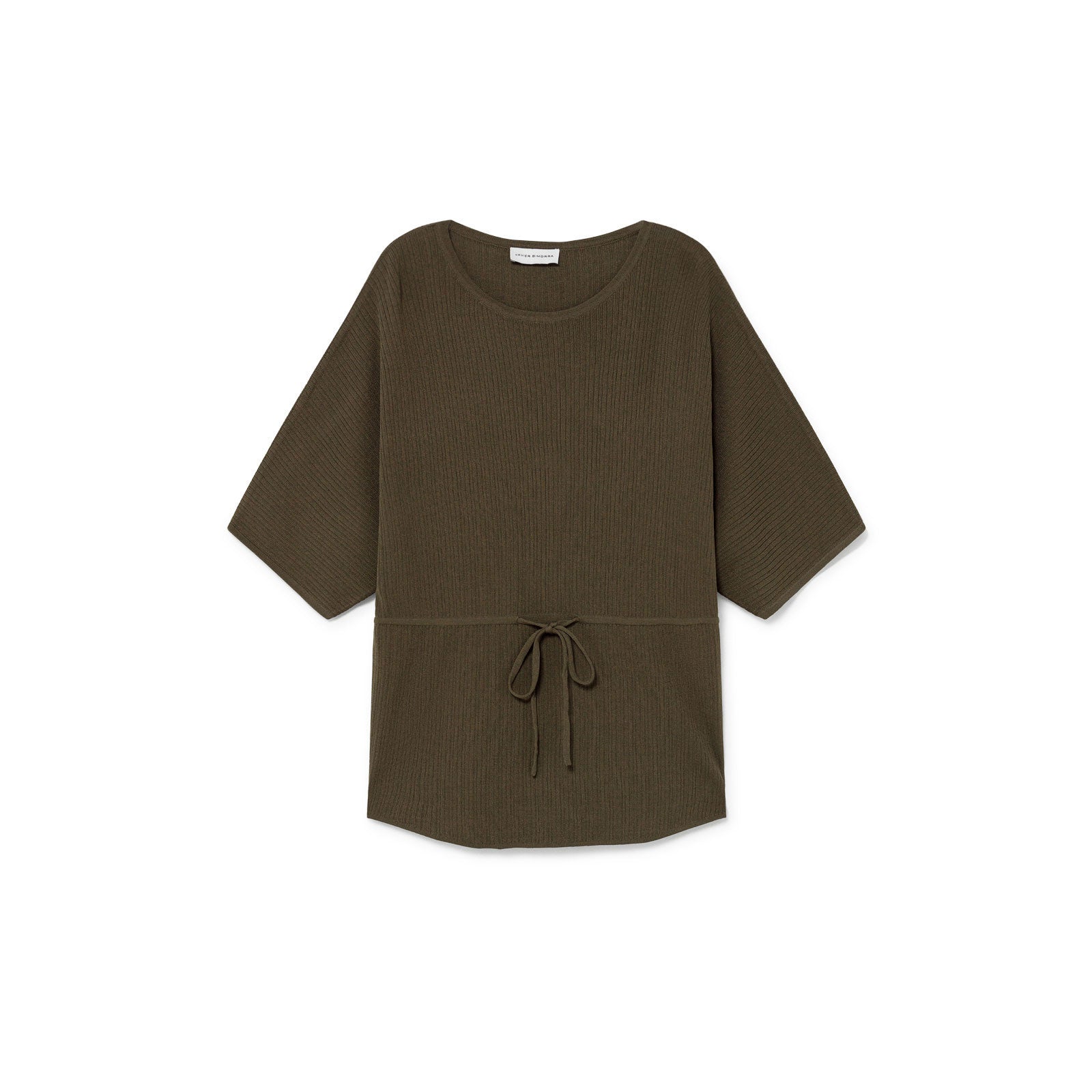 Pull côtelé oversize
