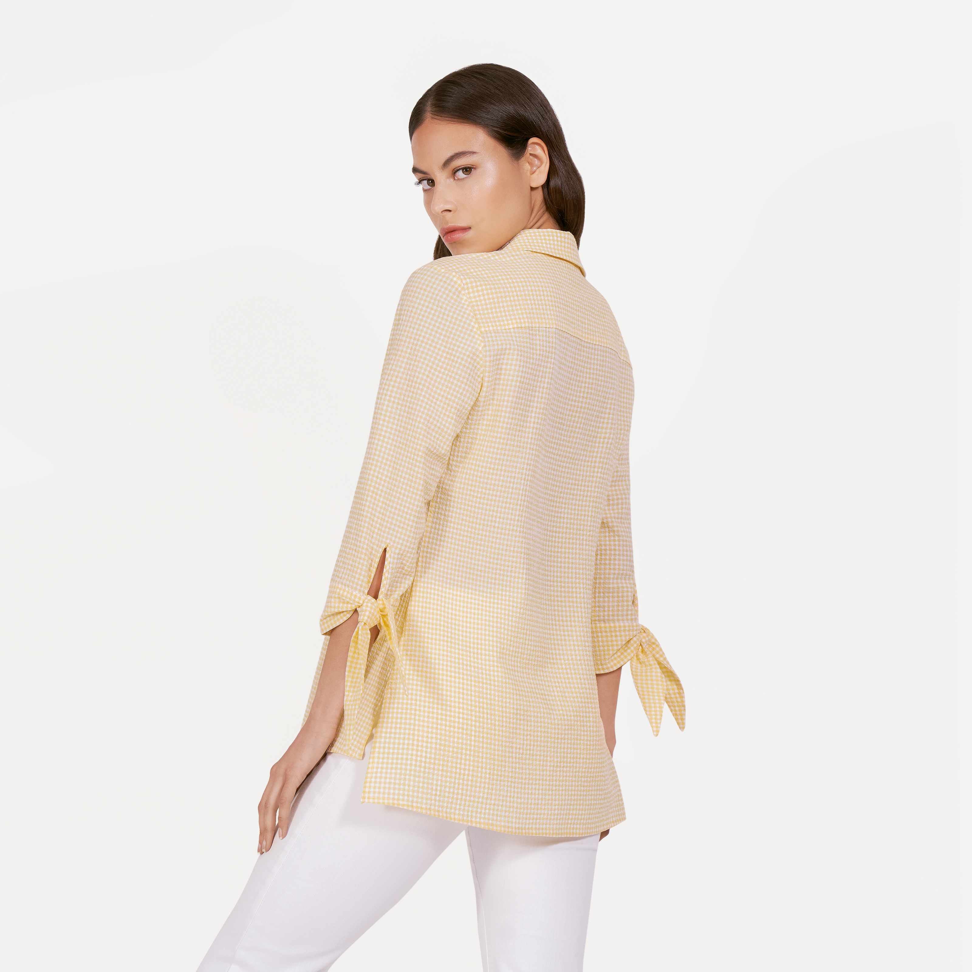 Blouse à carreaux vichy