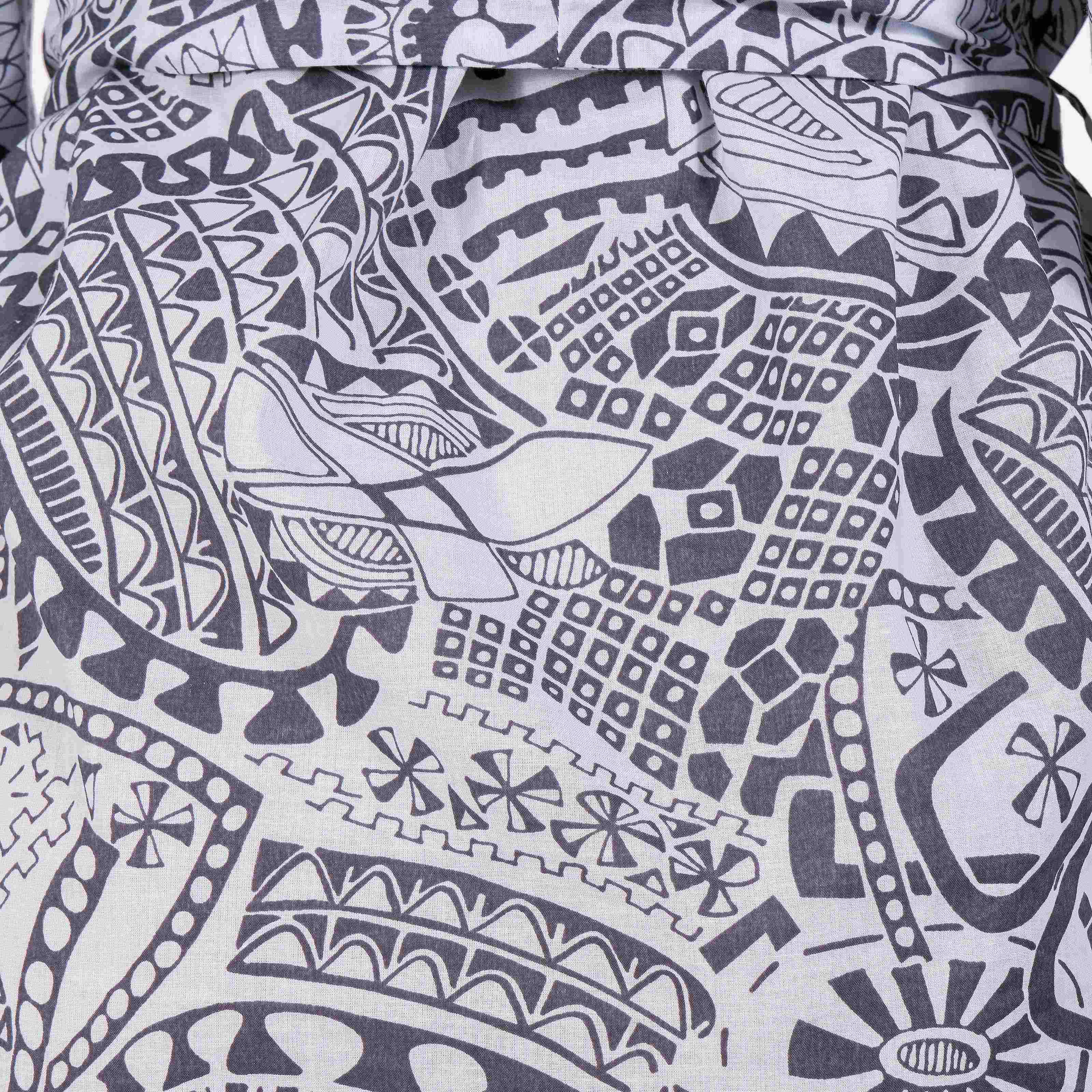 Robe en coton imprimé
