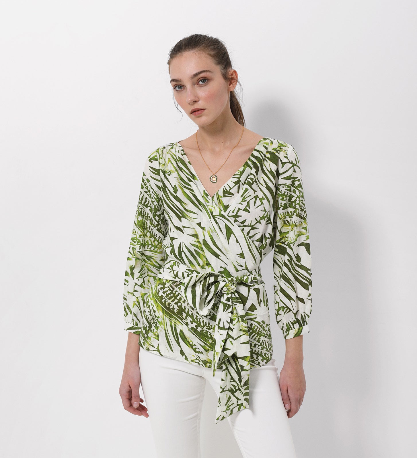 Printed cross over top