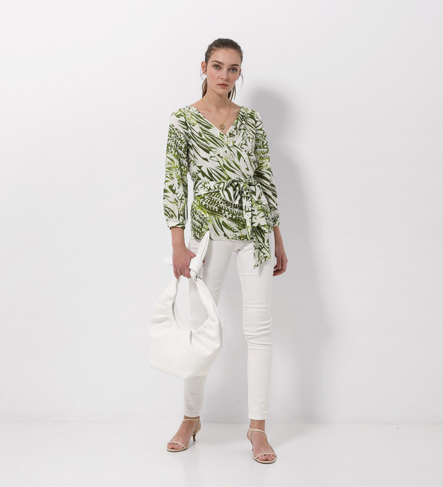 Printed cross over top