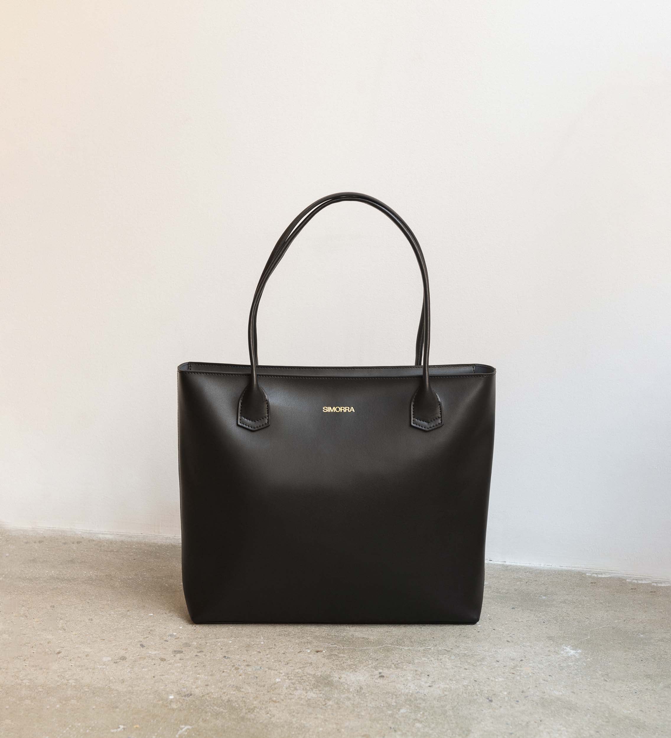 Sac cabas en cuir nappa