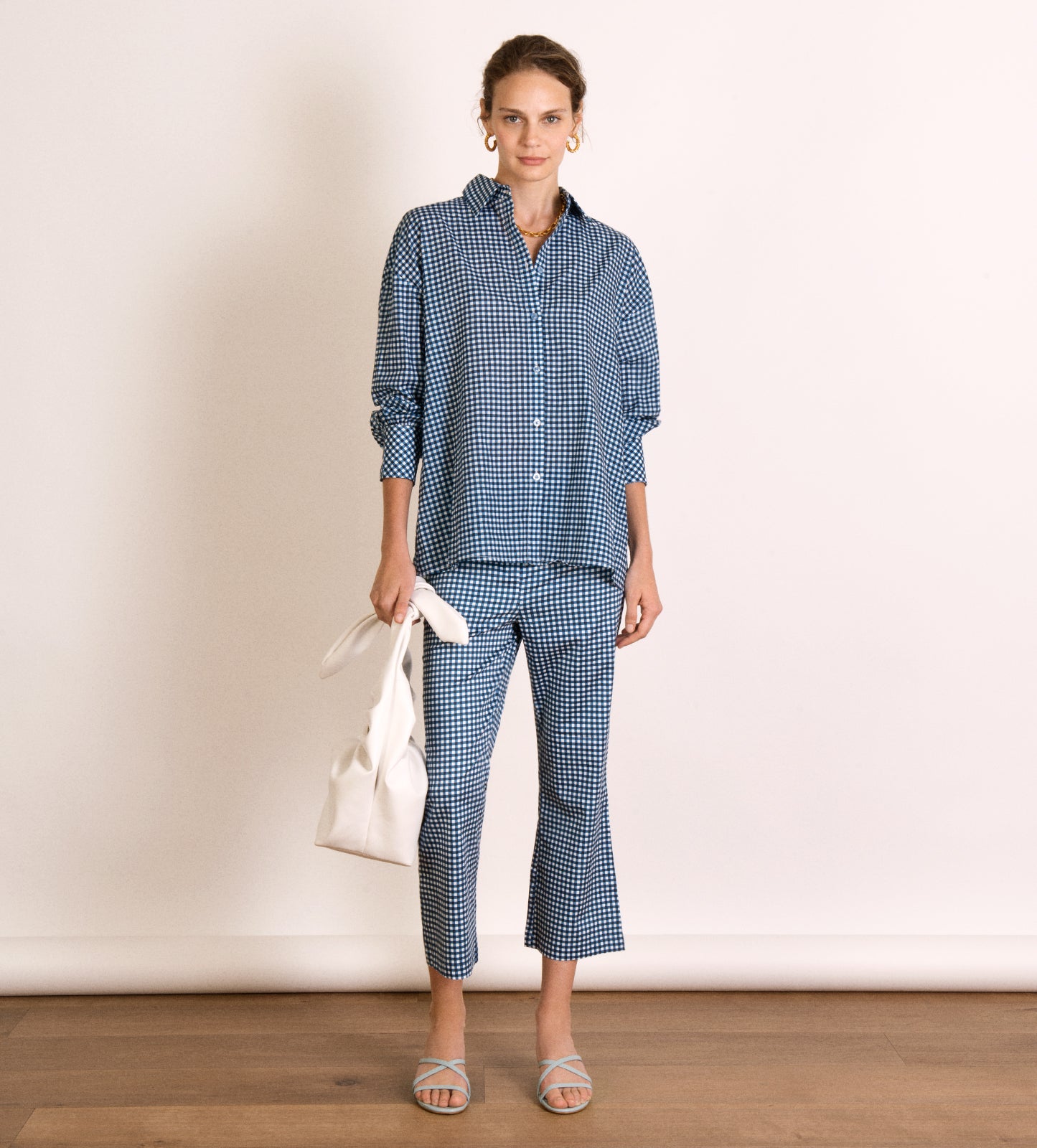 Chemisier en coton imprimé