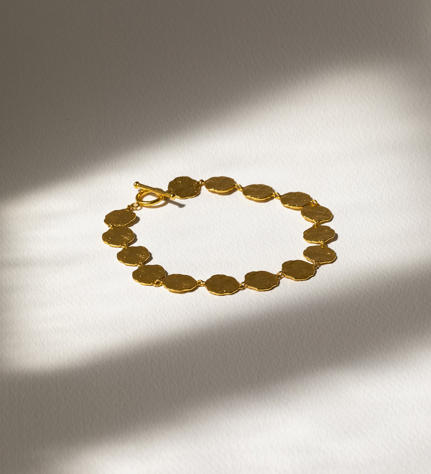 irregular coin necklace